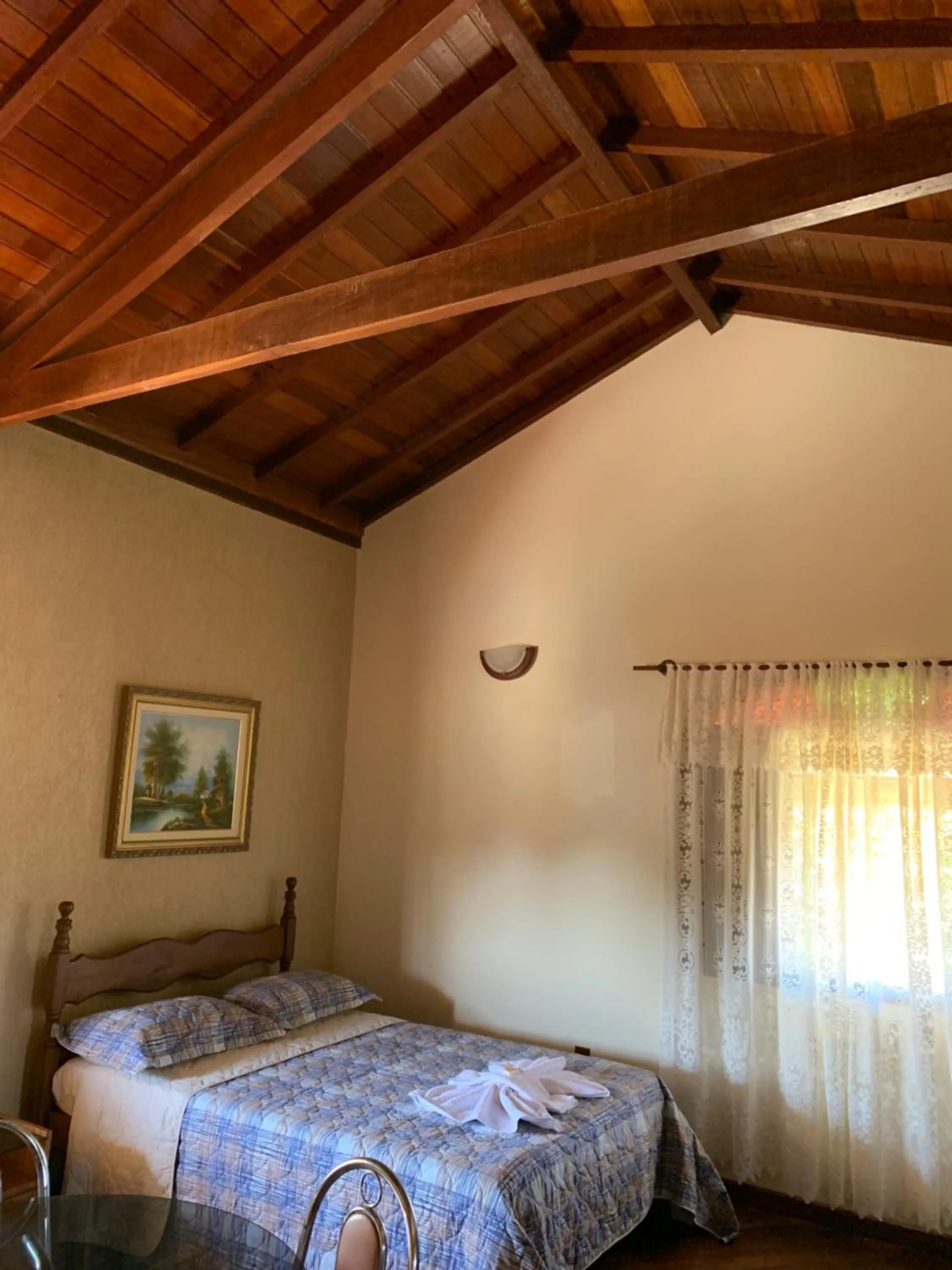 Bed in Pousada Por do Sol