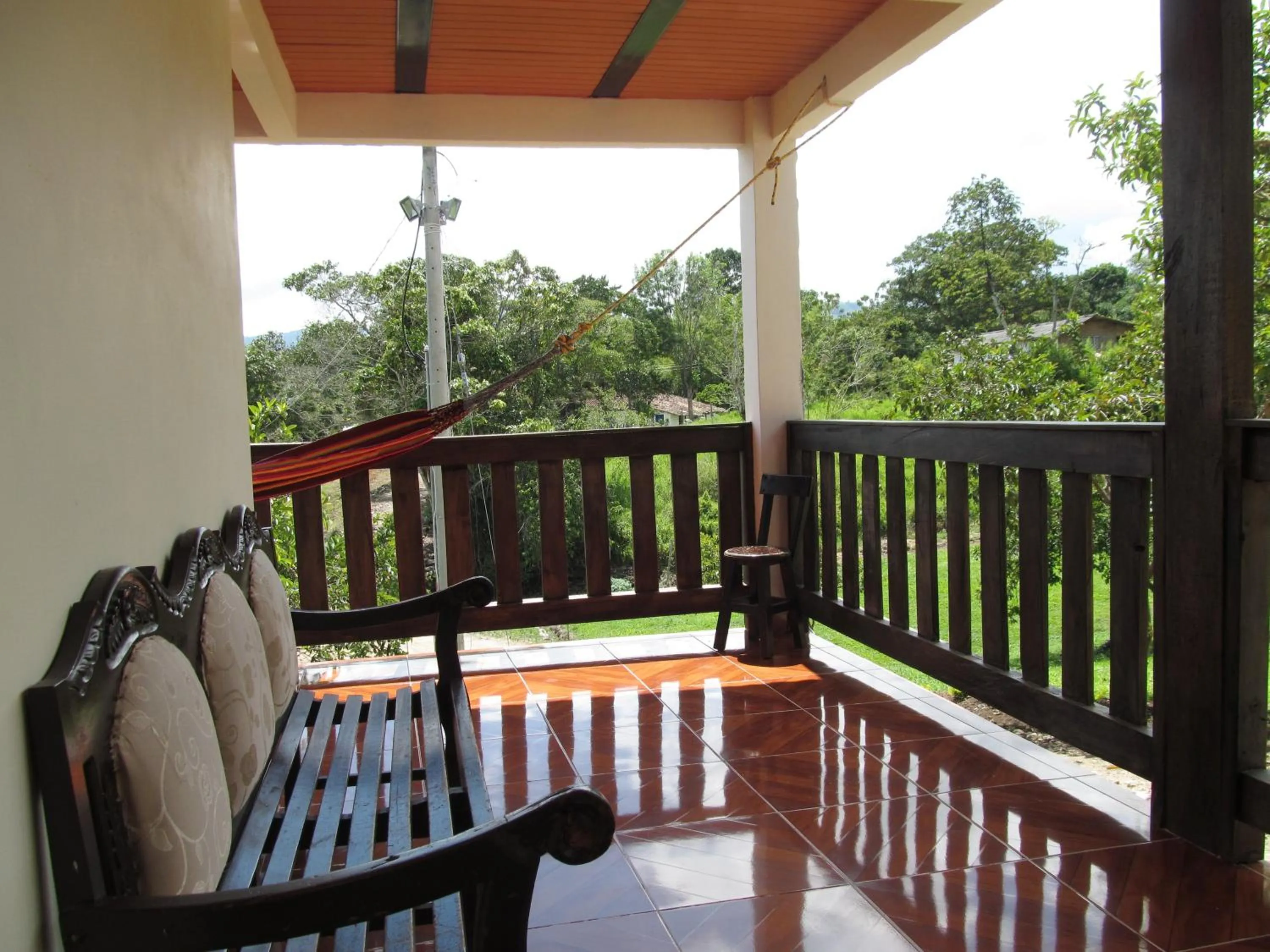 Balcony/Terrace in Hospedaje y Camping Buena Vista