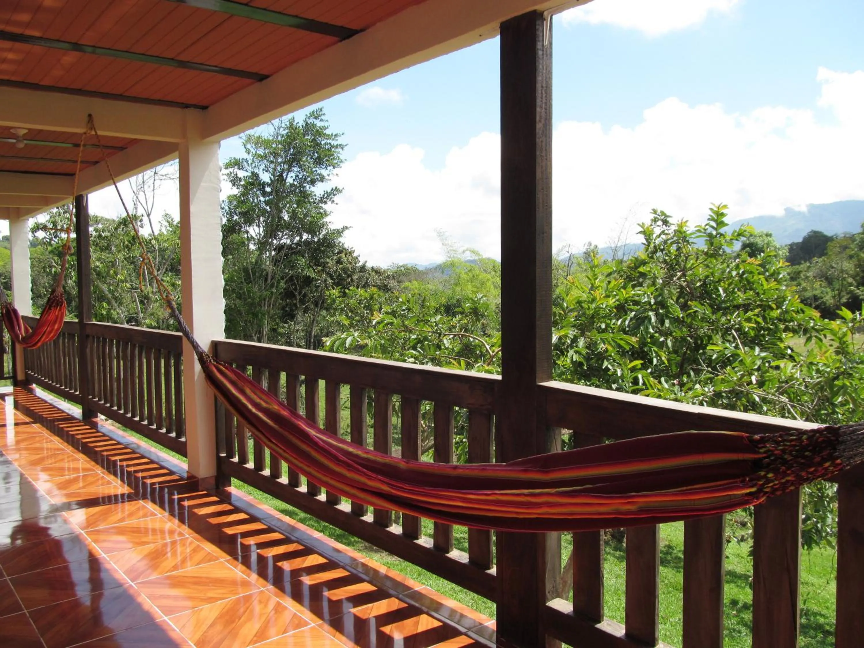 Balcony/Terrace in Hospedaje y Camping Buena Vista