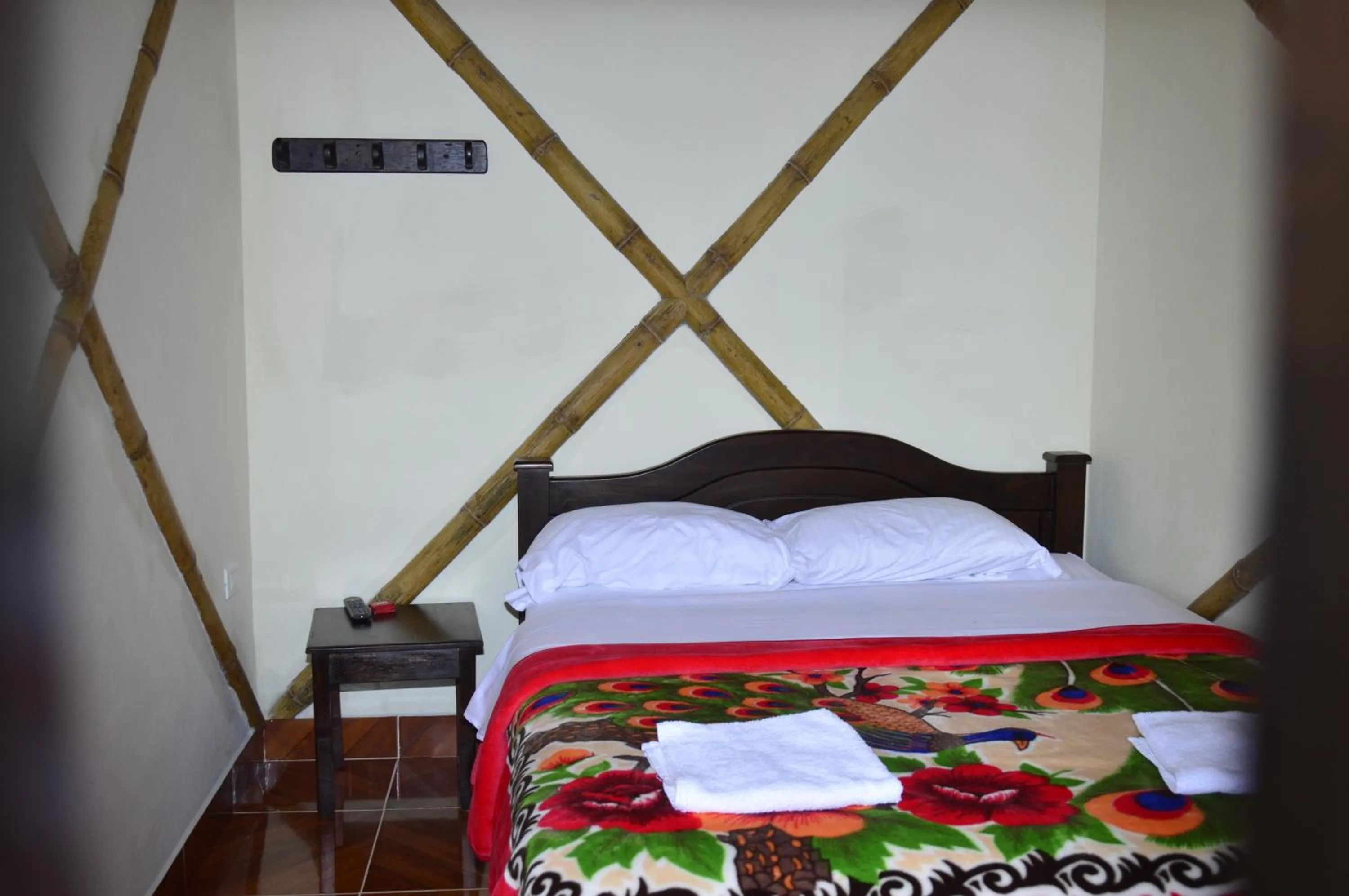 Bedroom, Bed in Hospedaje y Camping Buena Vista