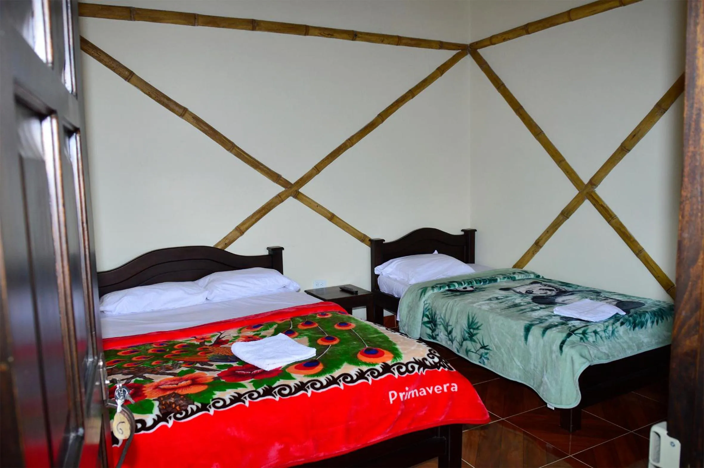 Bedroom, Bed in Hospedaje y Camping Buena Vista