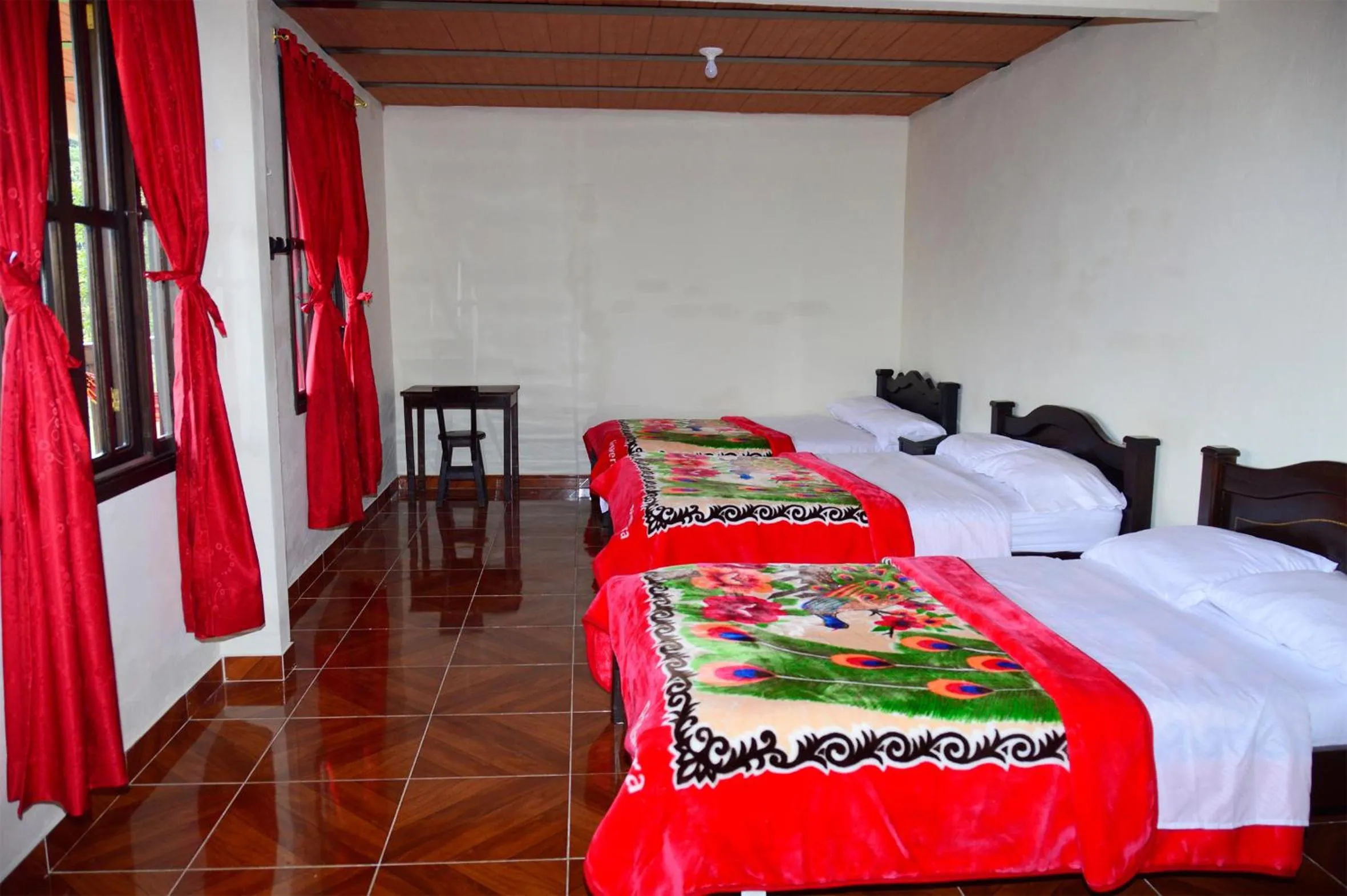 Bedroom, Bed in Hospedaje y Camping Buena Vista