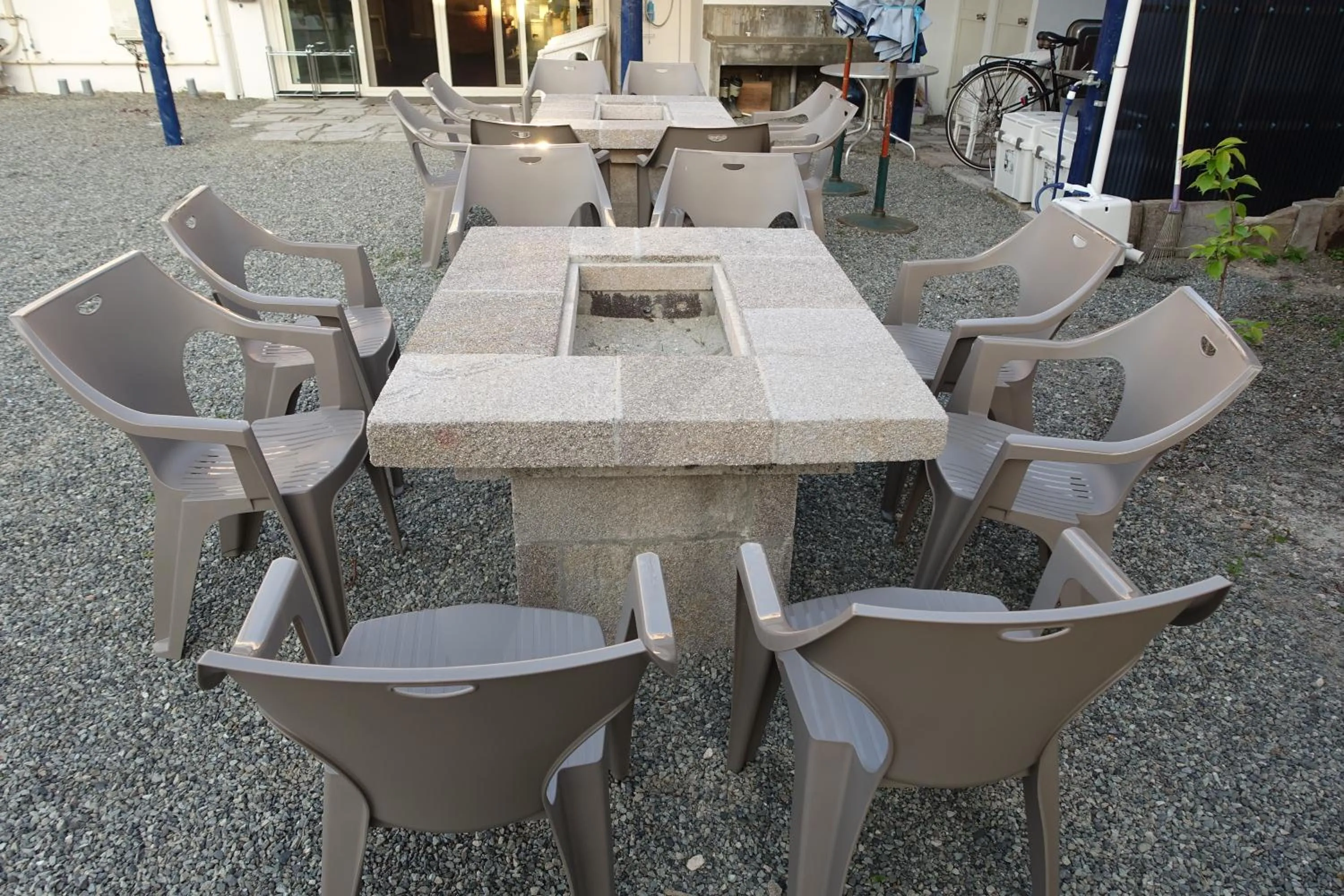 BBQ facilities in Hostel NABLA