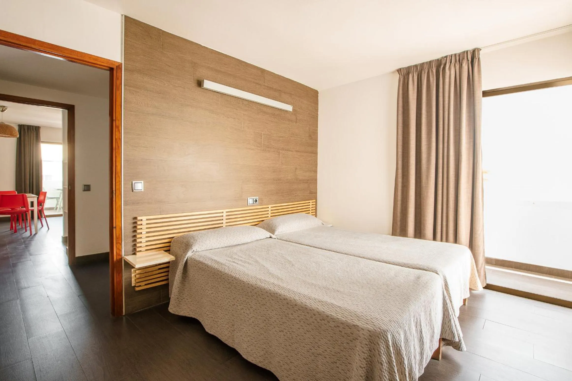 Bedroom, Bed in Apartamentos San Francisco