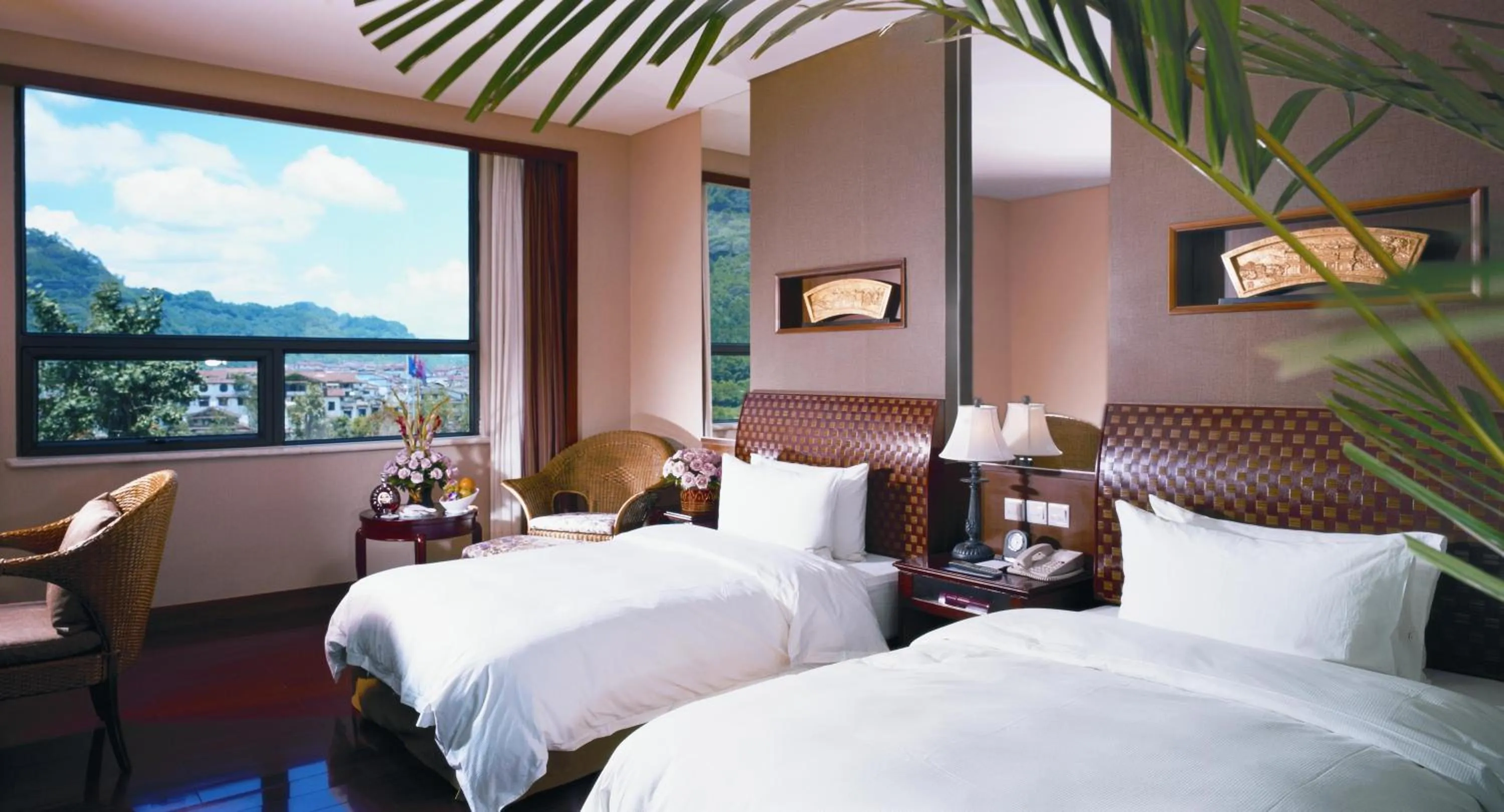 Bedroom, Bed in C&D Resort,Wuyi Mountain