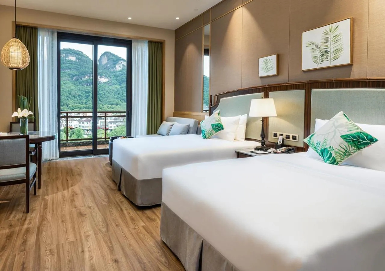 Bedroom, Bed in C&D Resort,Wuyi Mountain
