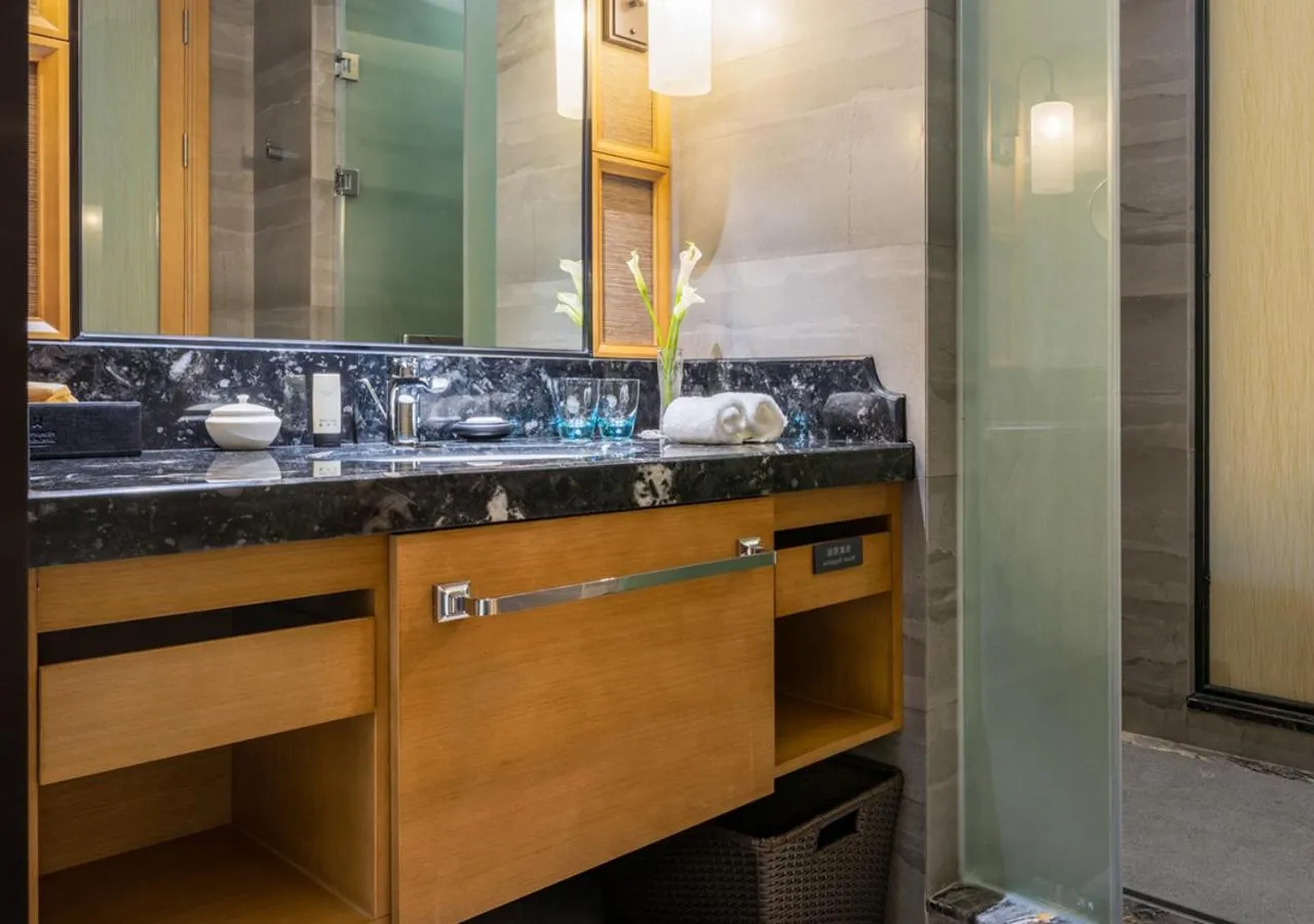 Bathroom in C&D Resort,Wuyi Mountain