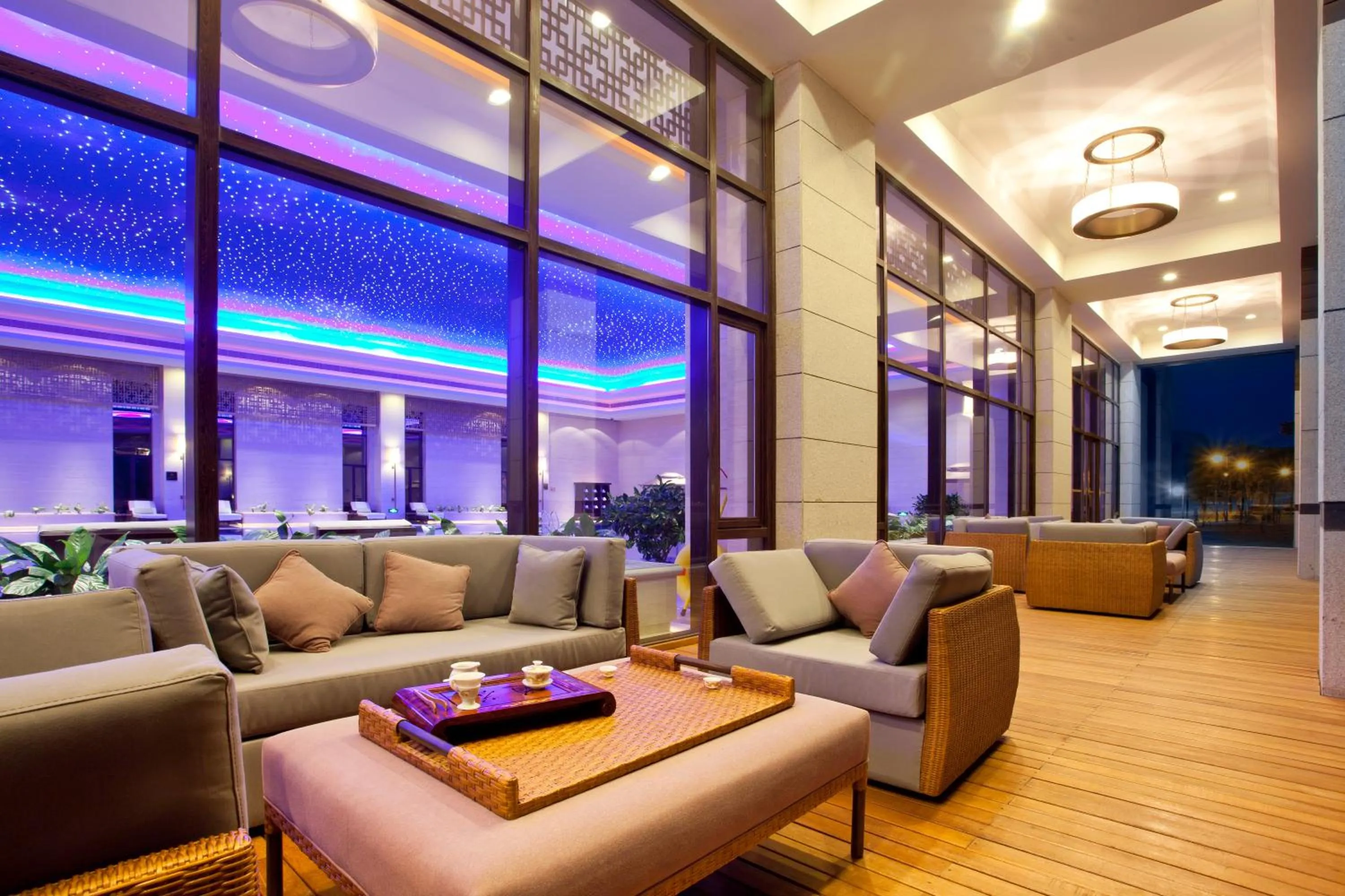 Swimming pool in Dahongpao Resort