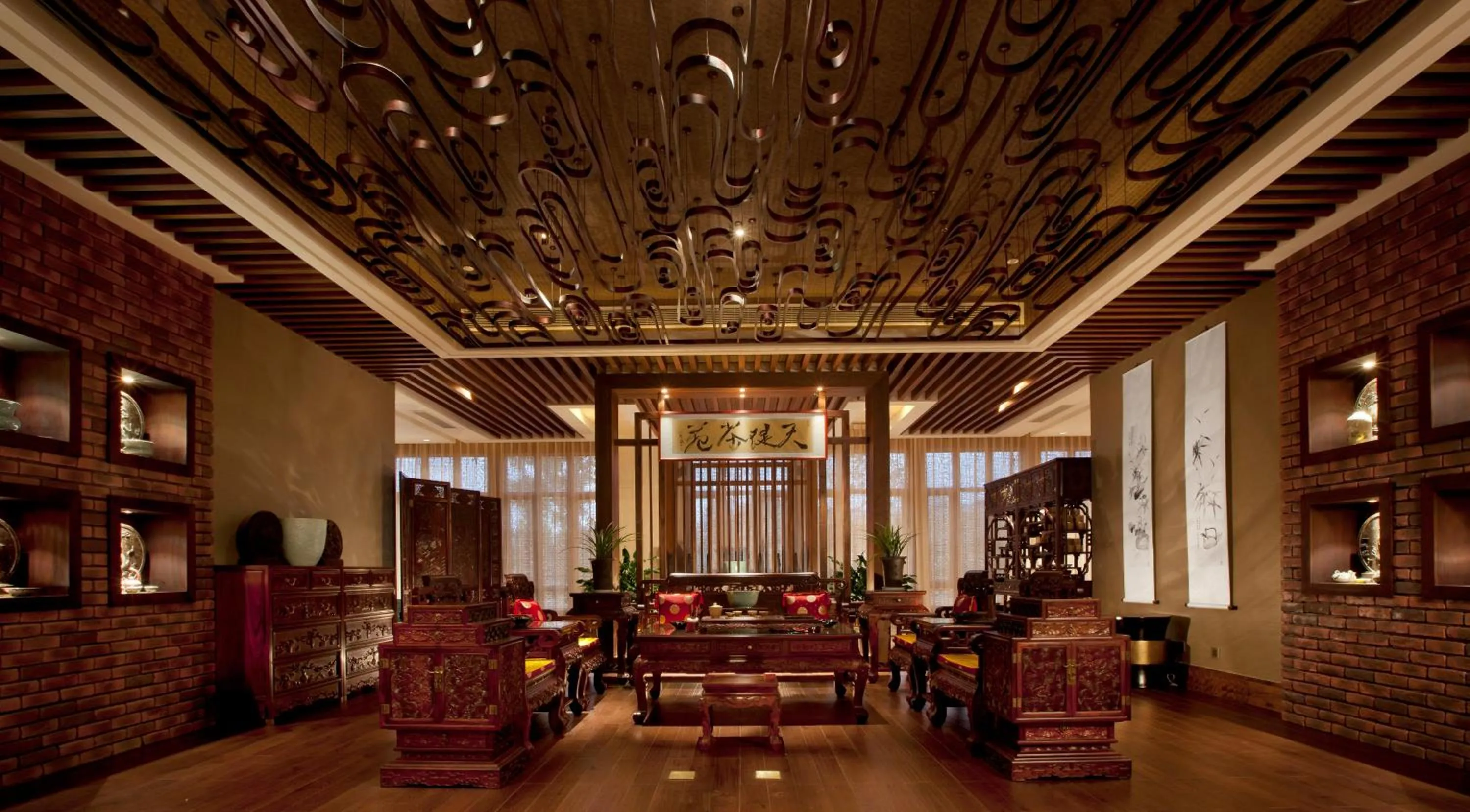 Area and facilities in Dahongpao Resort