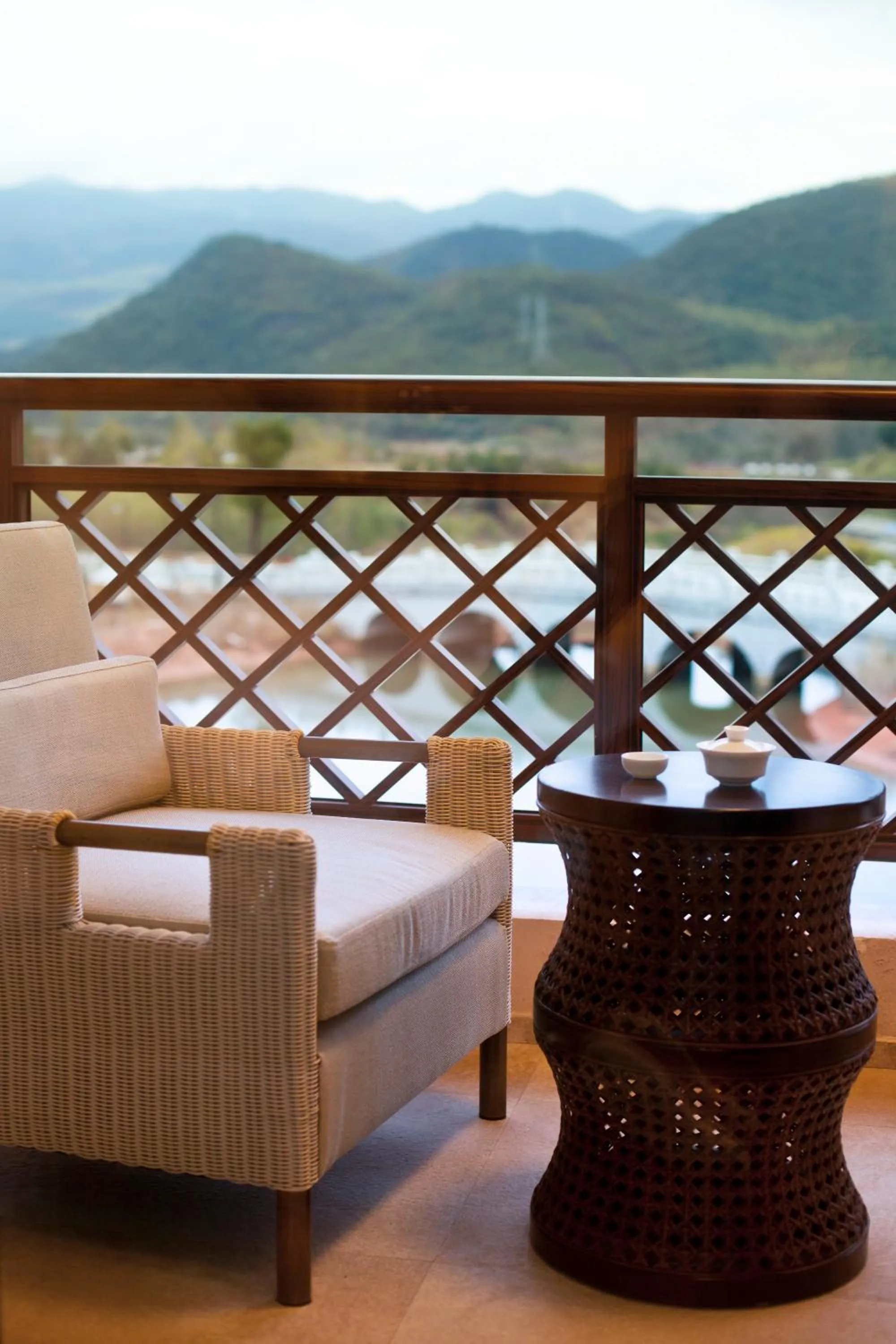 Lake view in Dahongpao Resort