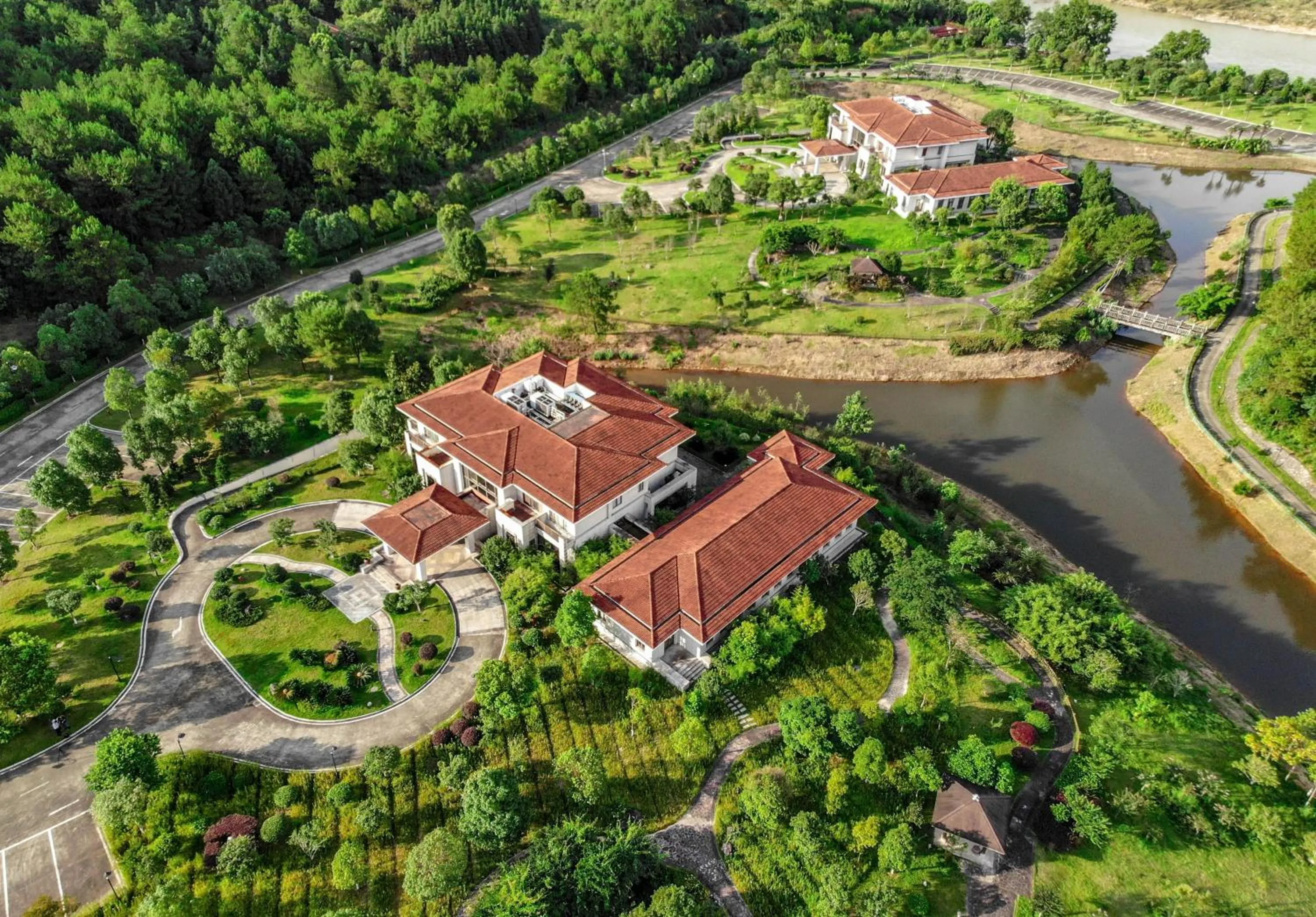 Bird's eye view in Dahongpao Resort
