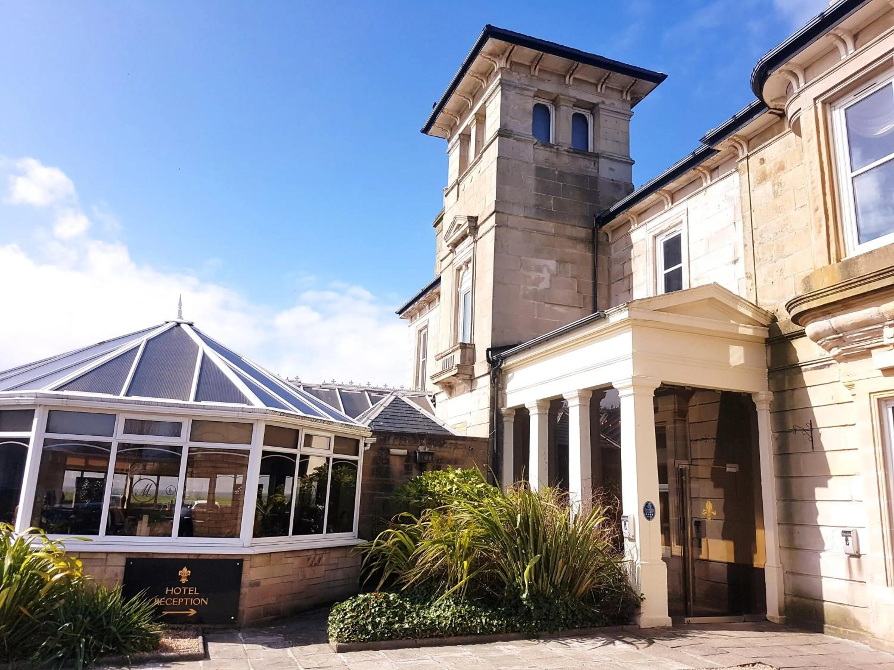 Property building in Fairfield House Hotel