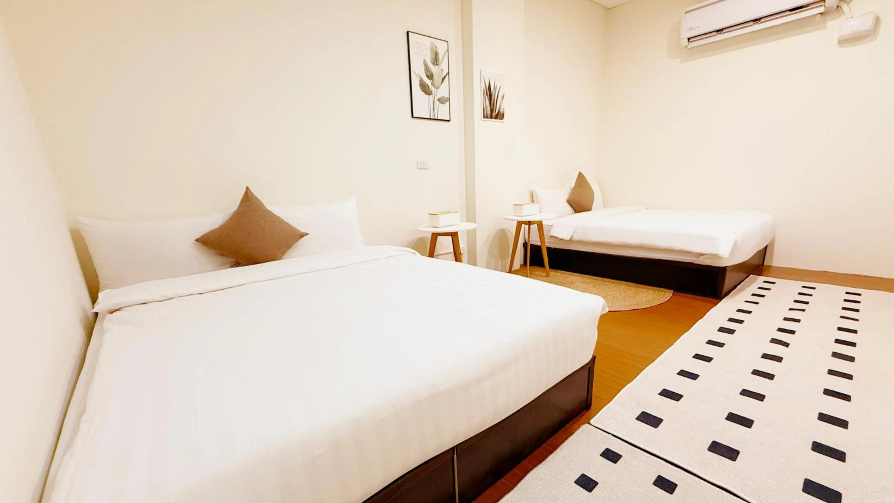 Bed in Taitung Puyuma Style Inn