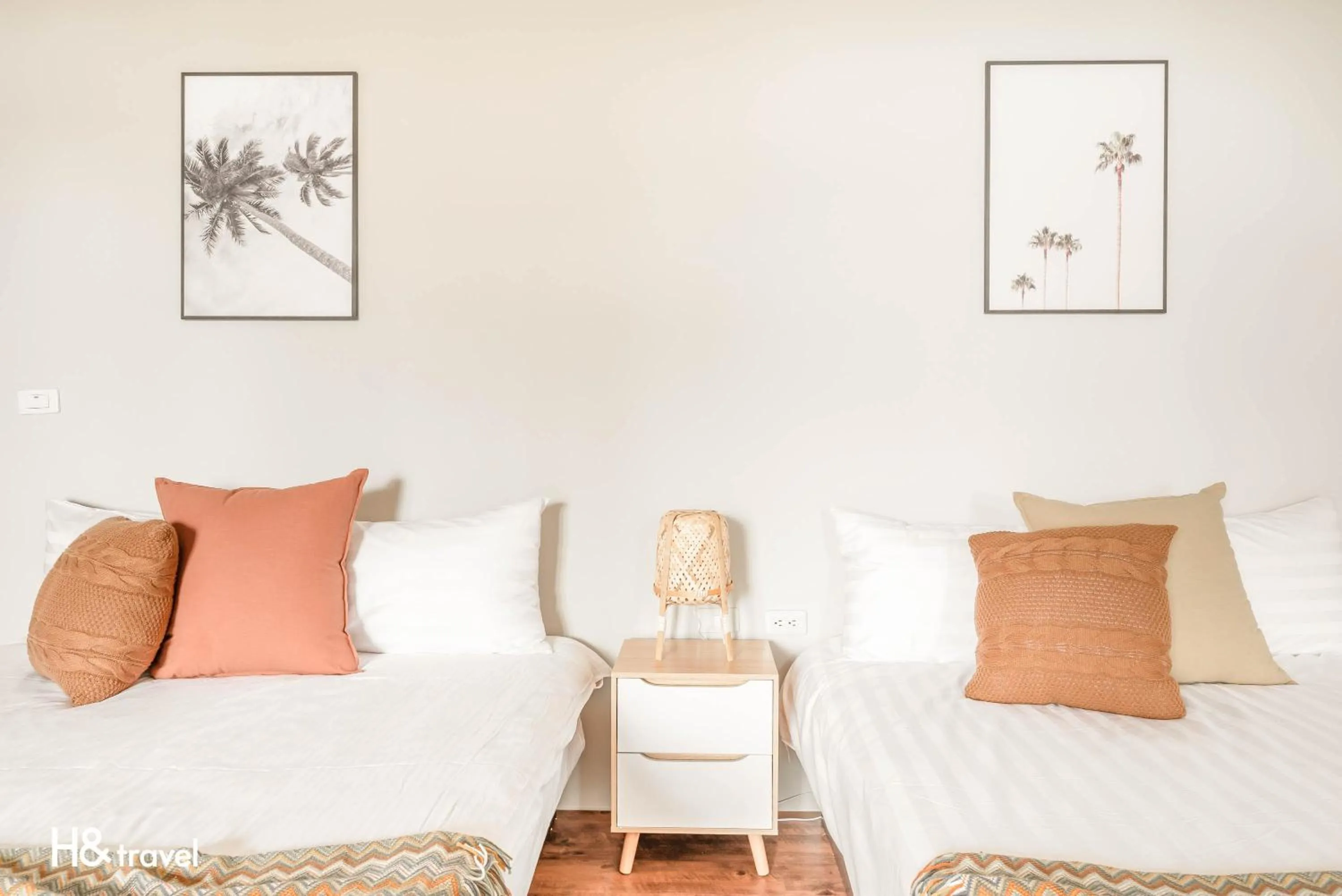 Decorative detail, Bed in Taitung Puyuma Style Inn