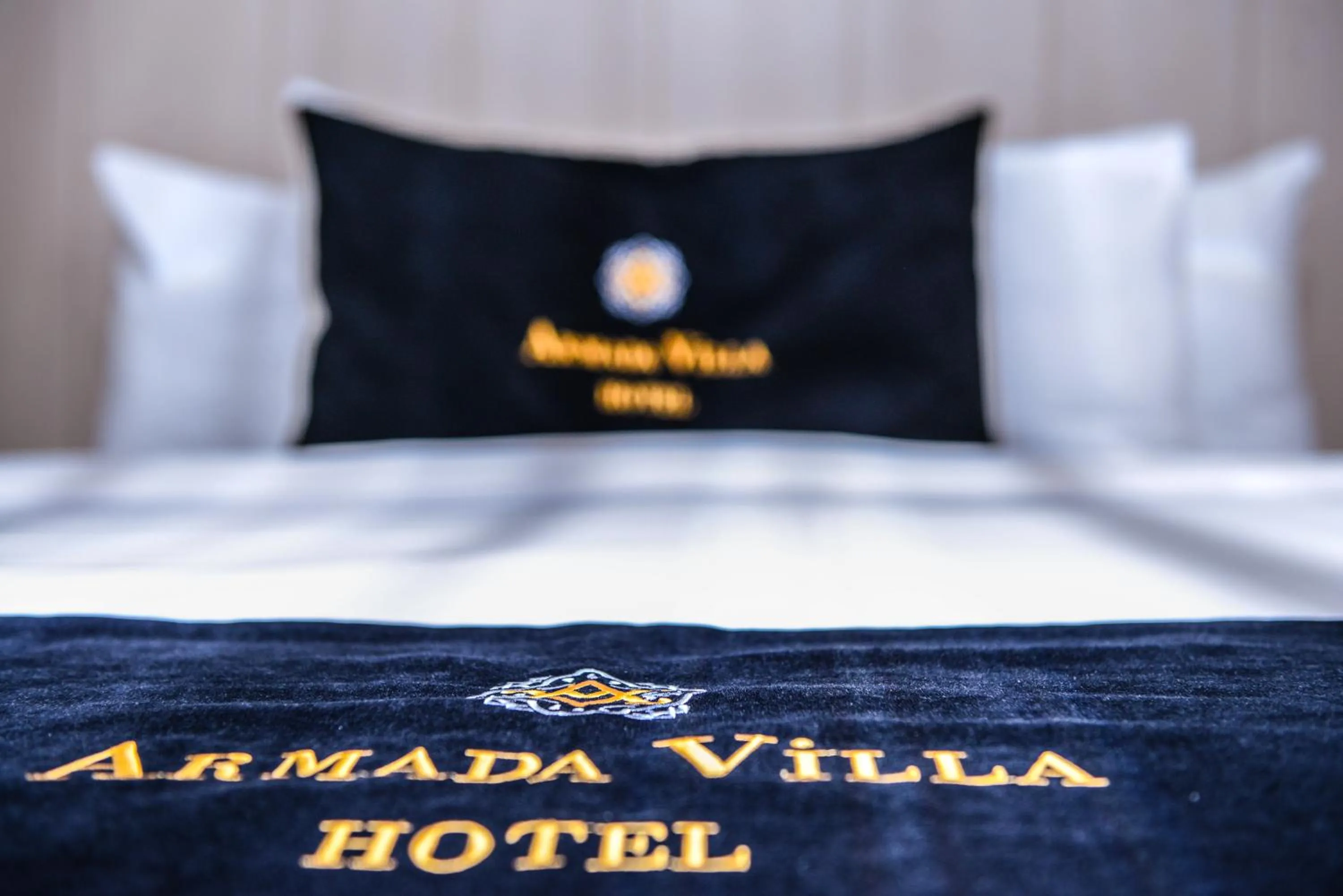 Bed in Armada Villa Hotel