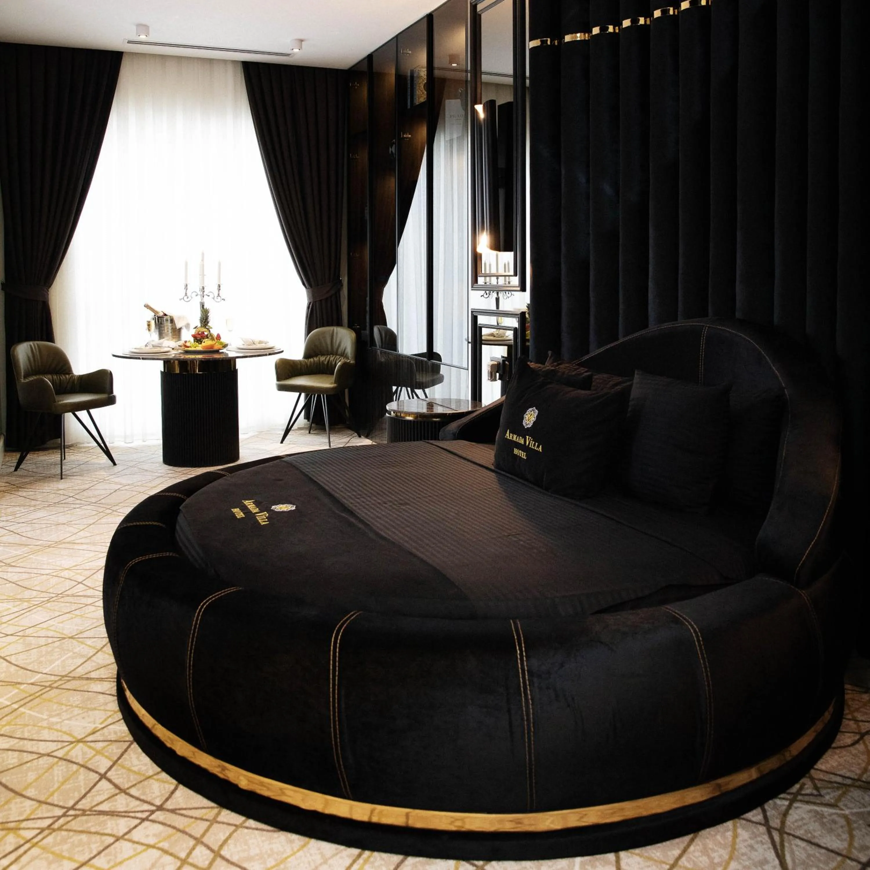 Bed in Armada Villa Hotel