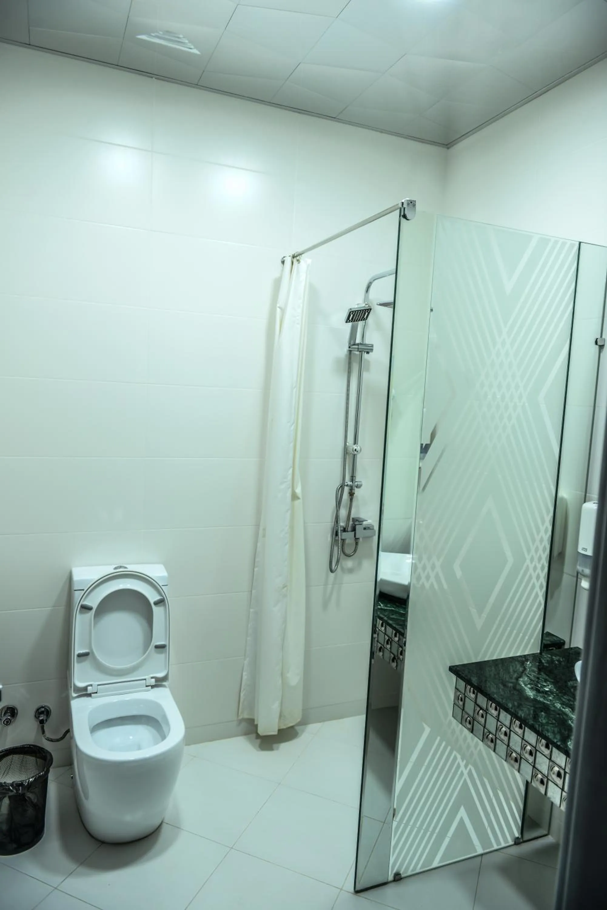 Shower in Armada Villa Hotel