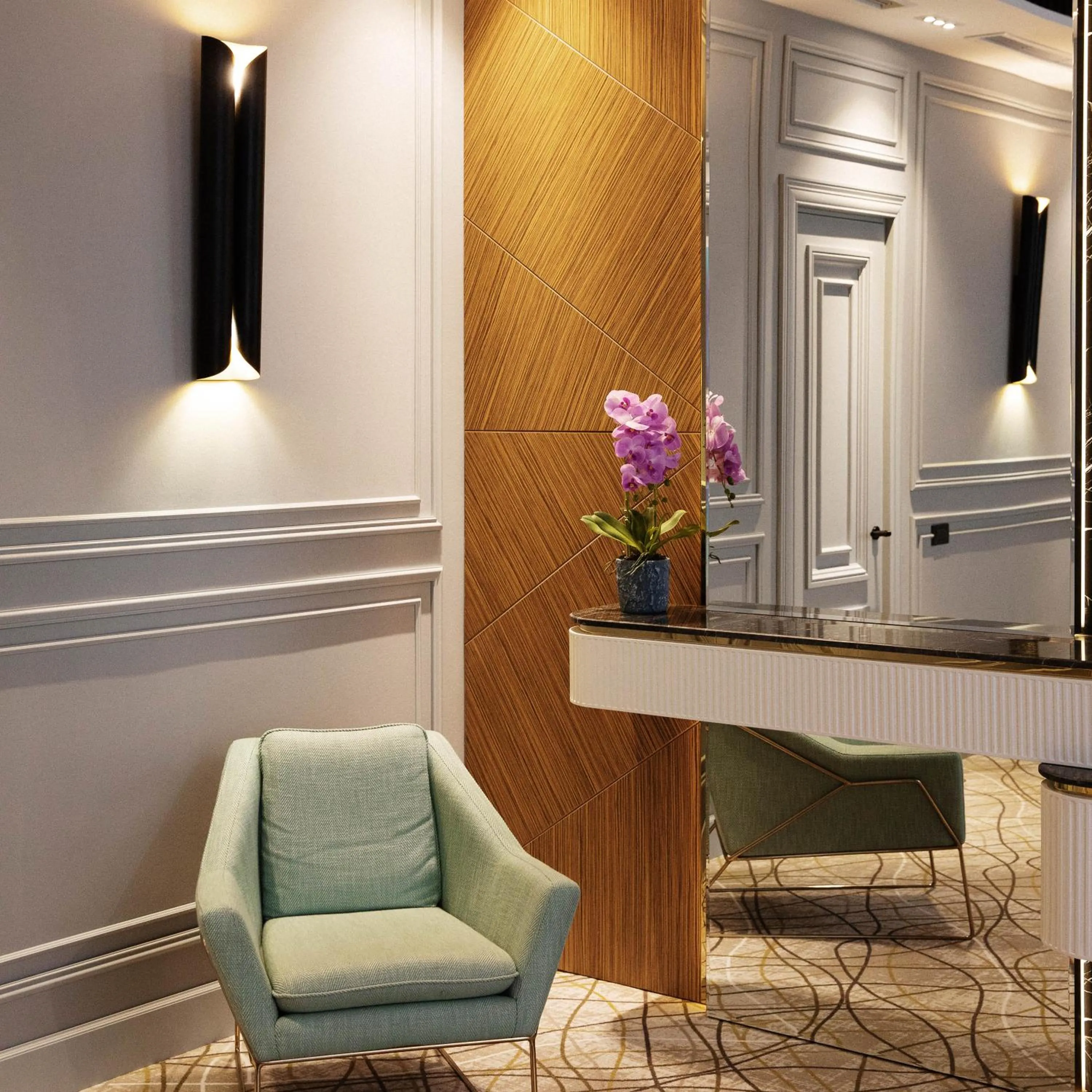 Communal lounge/ TV room in Armada Villa Hotel