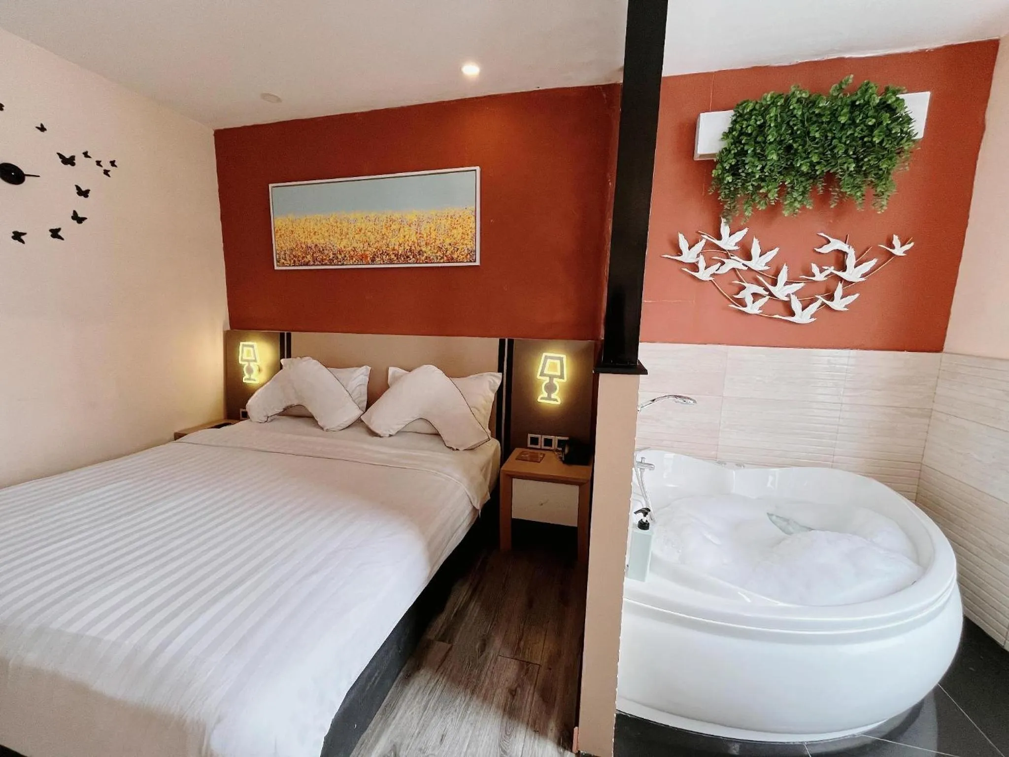 Bed in Verse Luxe Hotel Wahid Hasyim