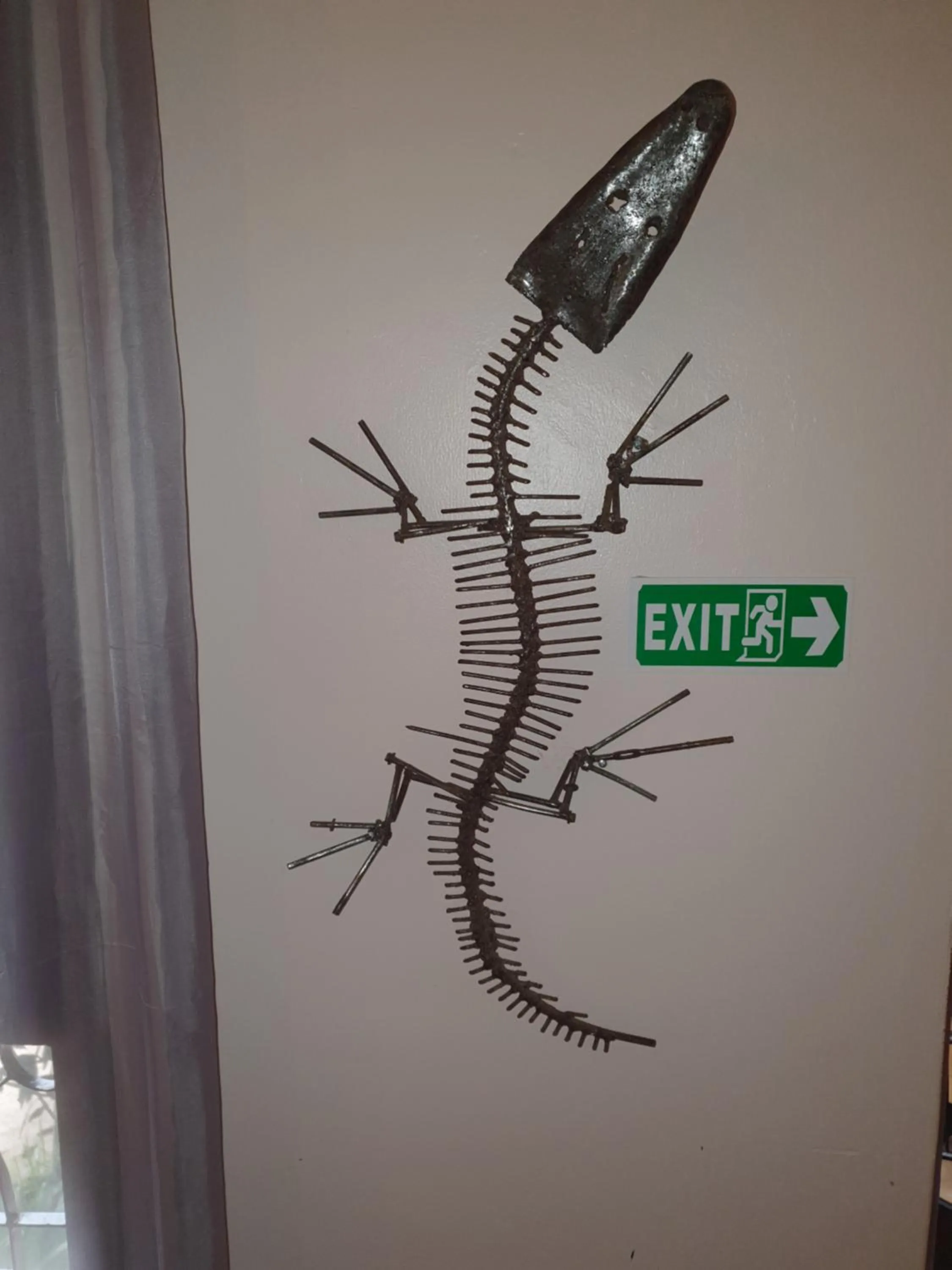 Decorative detail in Boulevard Inn Mt Meru