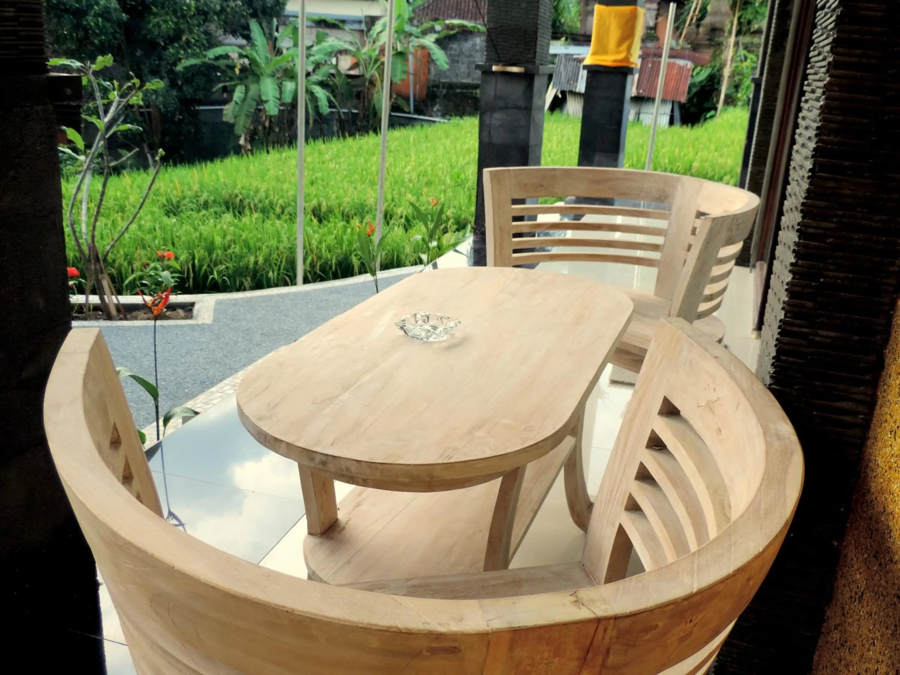 Balcony/Terrace in Adi Bisma Inn by Mahaputra