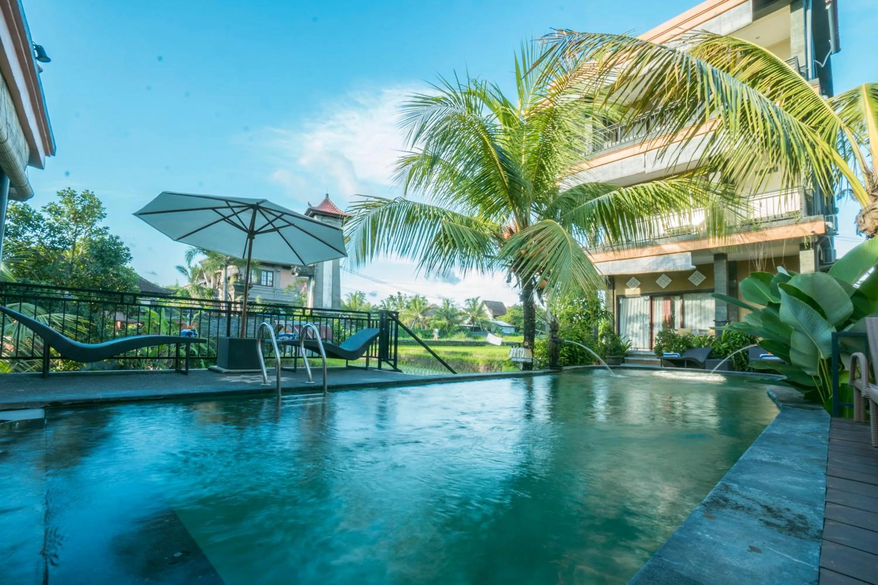 Property building in Adi Bisma Inn by Mahaputra