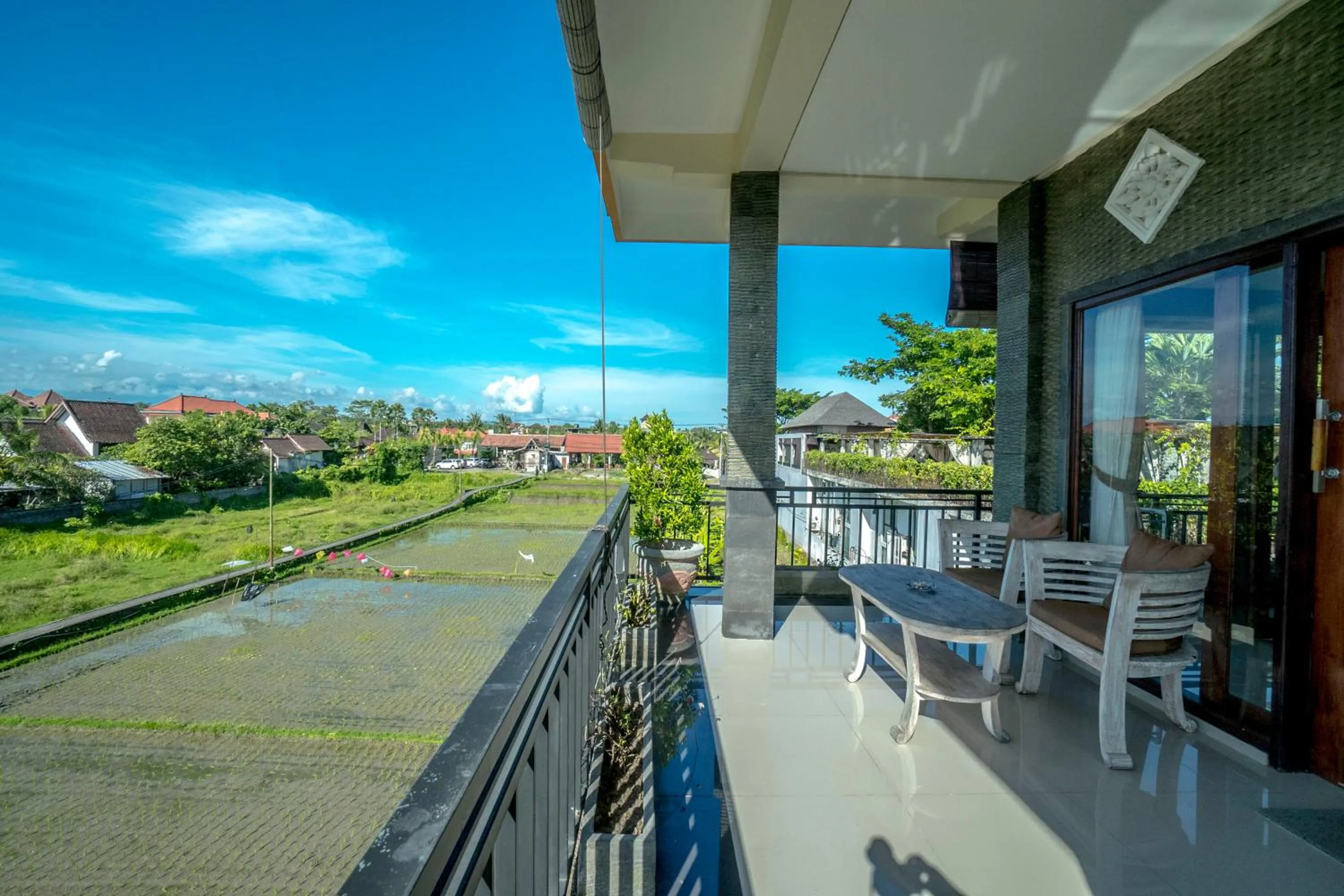 Balcony/Terrace in Adi Bisma Inn by Mahaputra