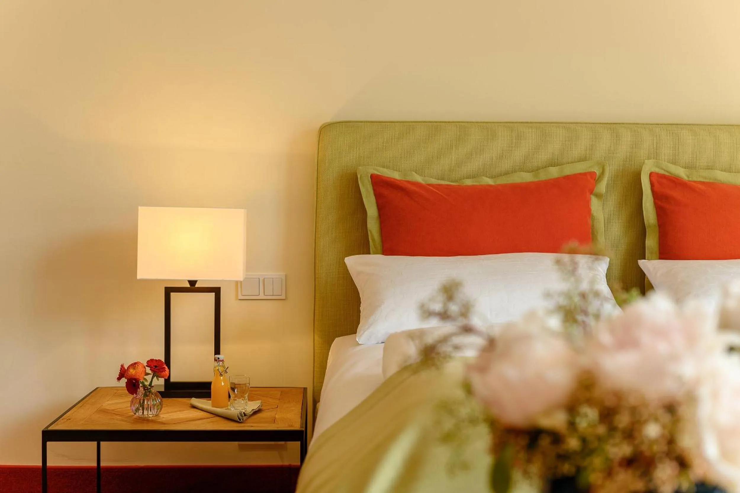 Bed in Parkhotel Rothof