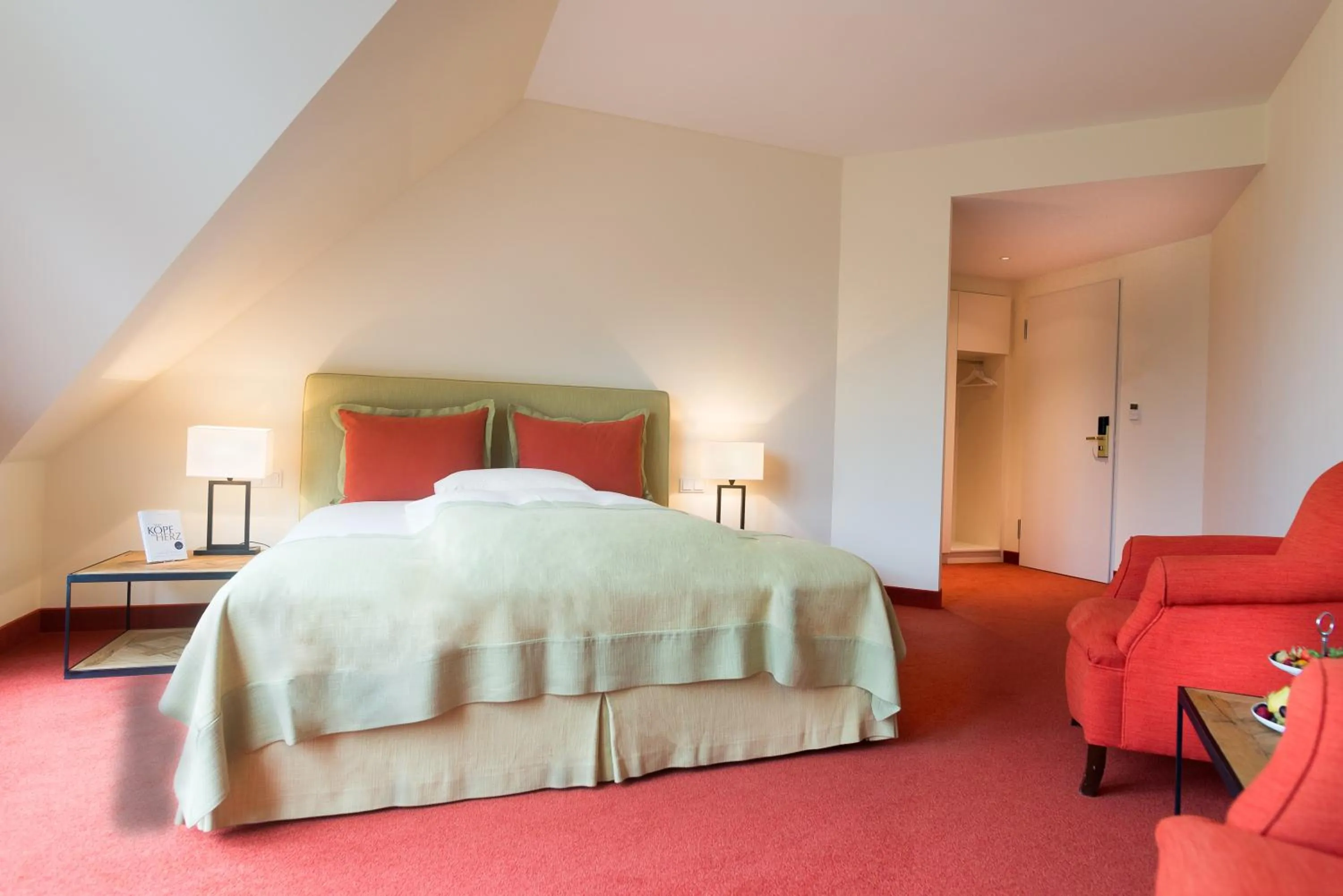 Bed in Parkhotel Rothof