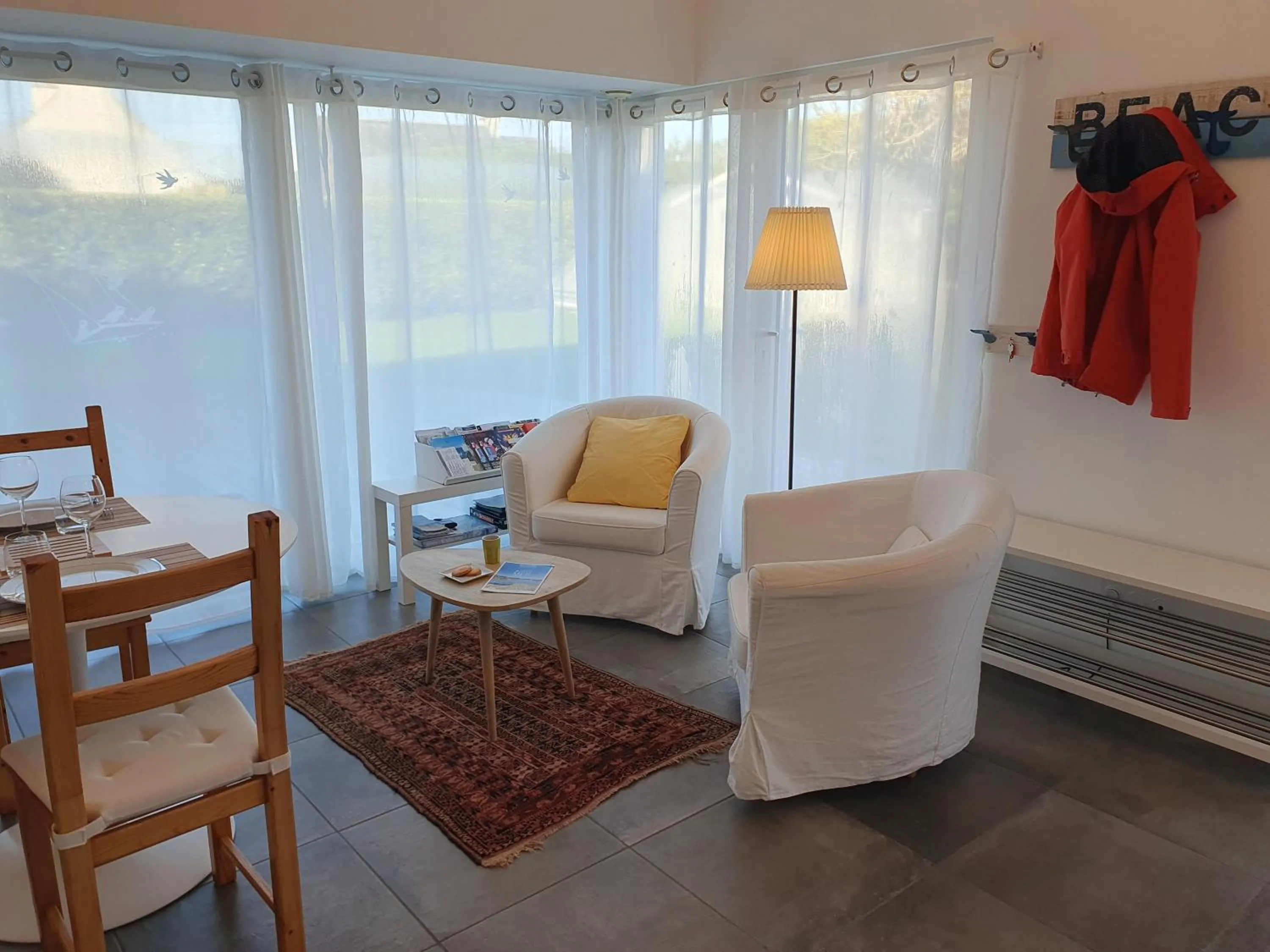 Seating area in Balade Océane