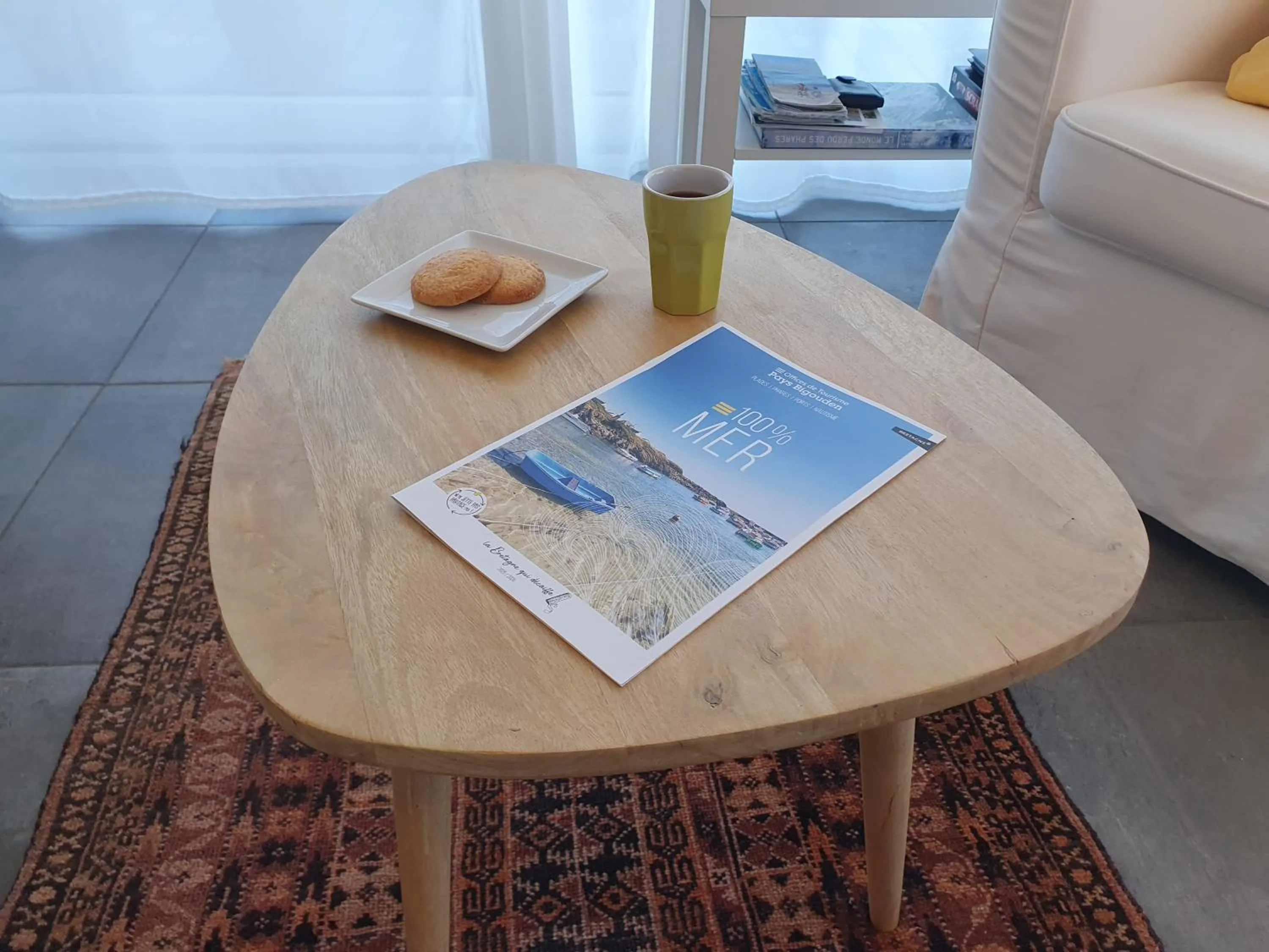 Seating area in Balade Océane