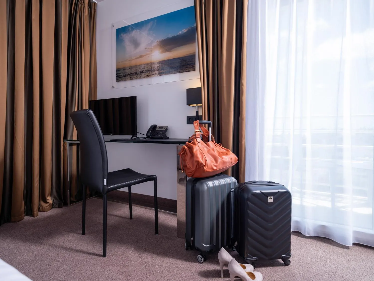 Seating area in Golden Tulip La Baule Hotel and Residence