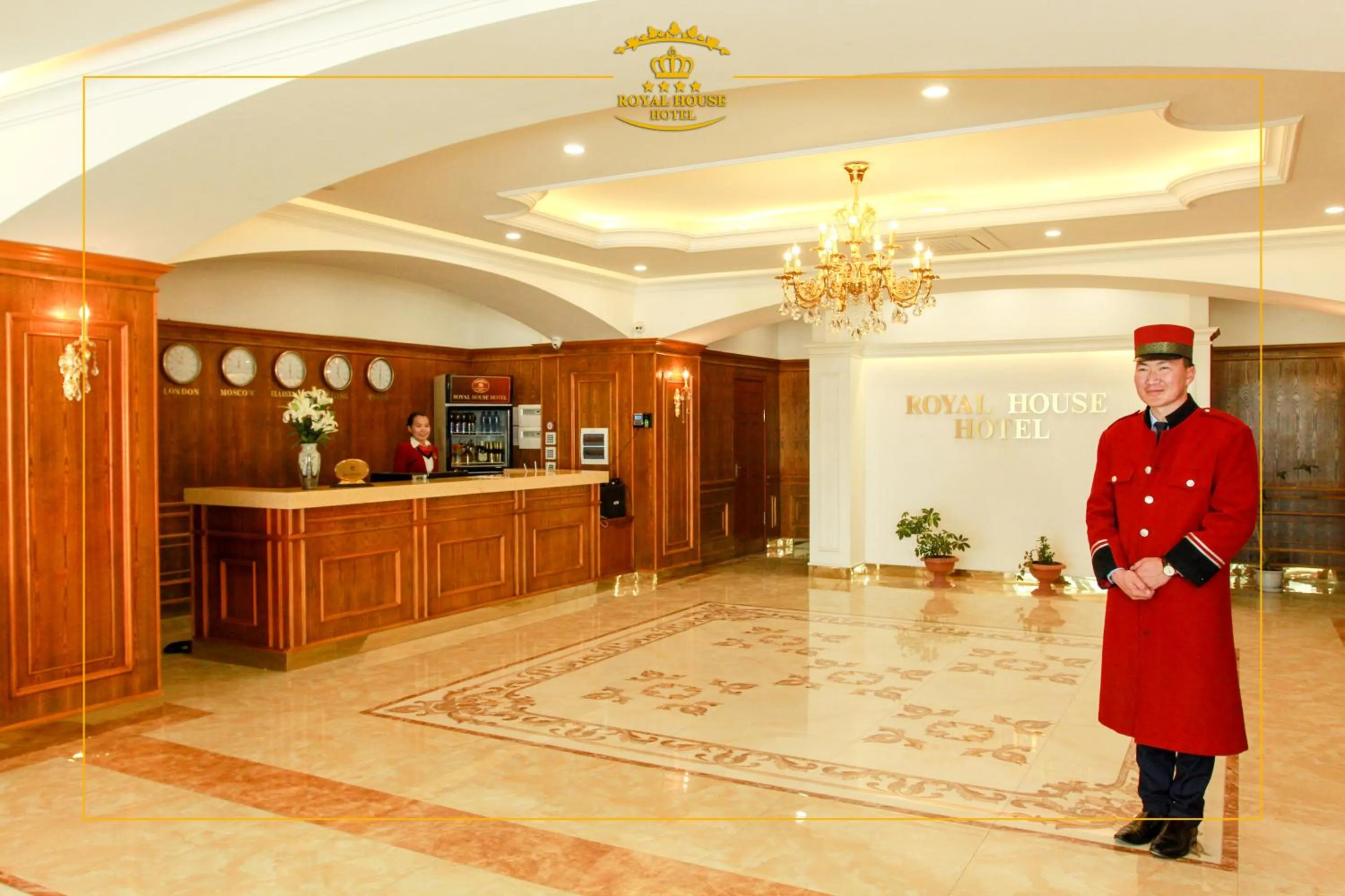 Property logo or sign in Royal House Hotel 2