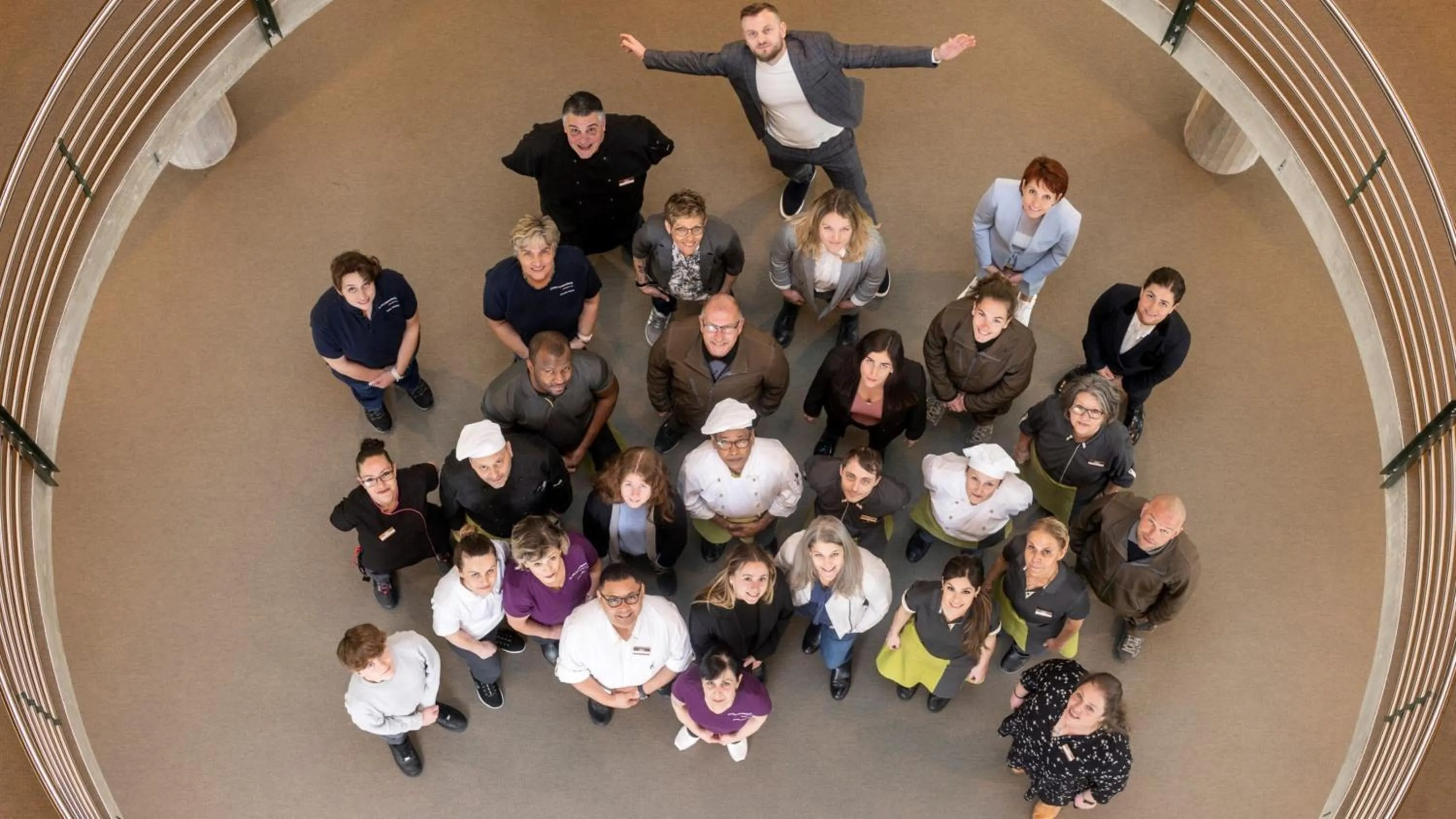 People in Centre Loewenberg