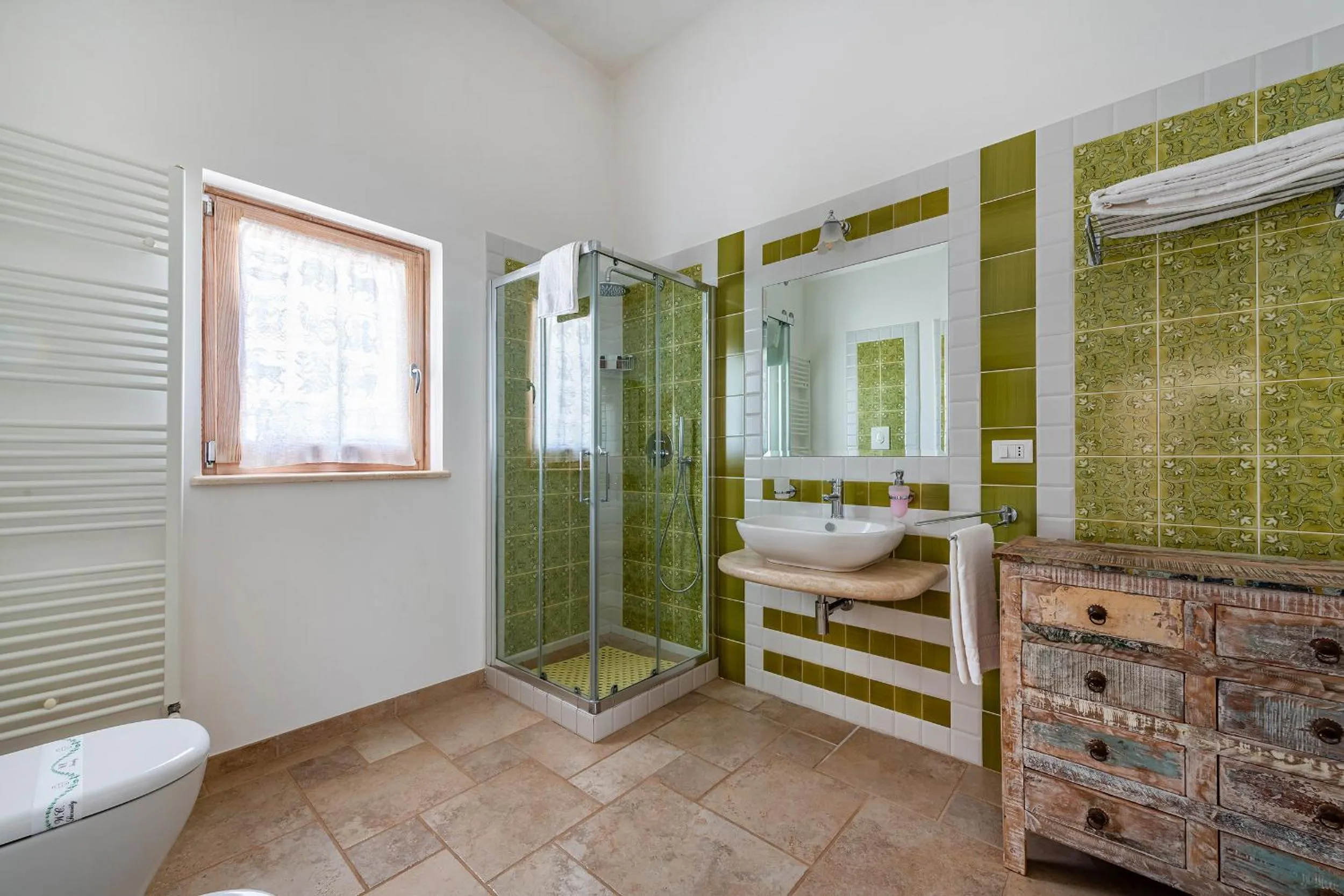 Bathroom in Villa Fumarola