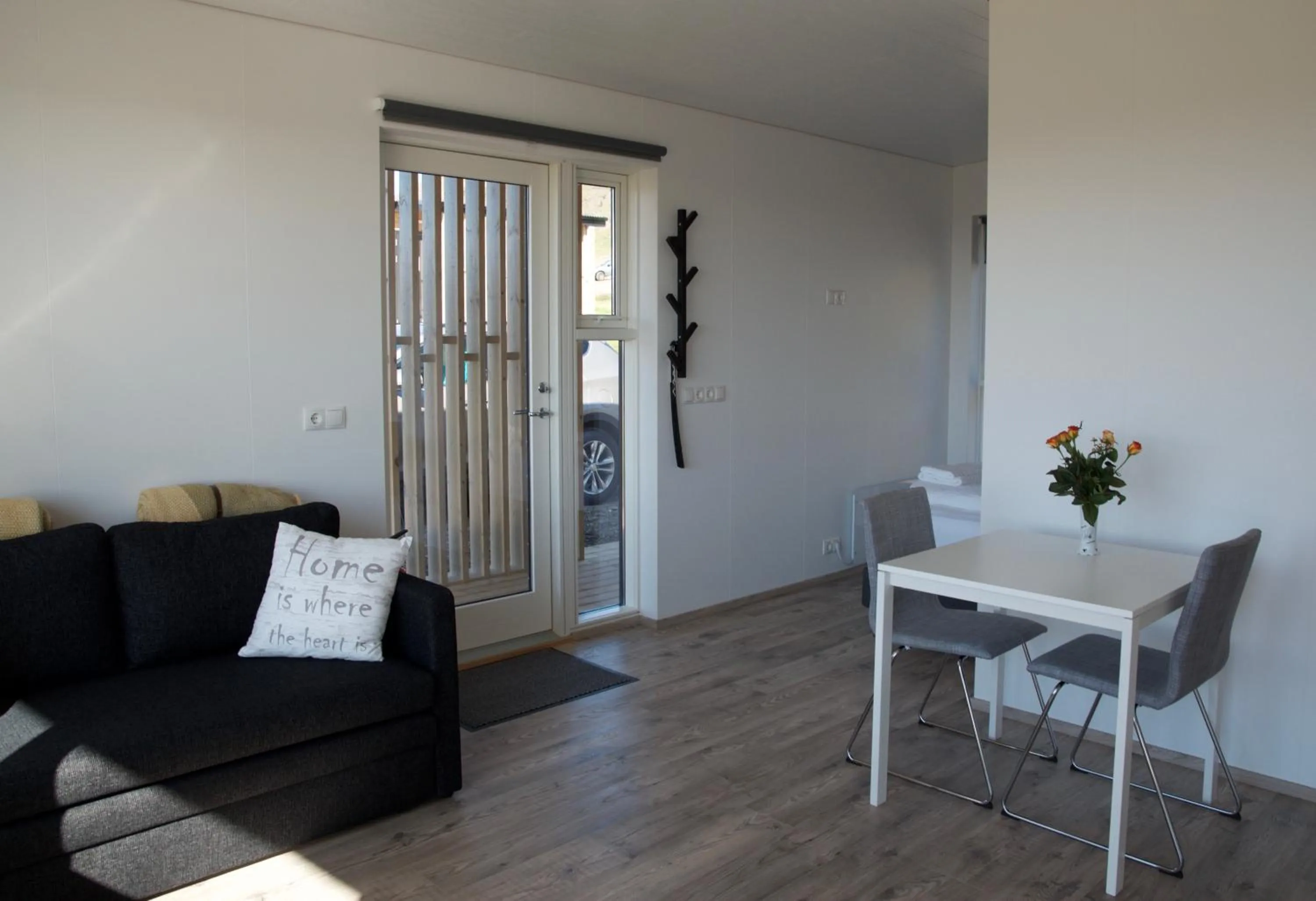 Living room in Krákhamar Apartments