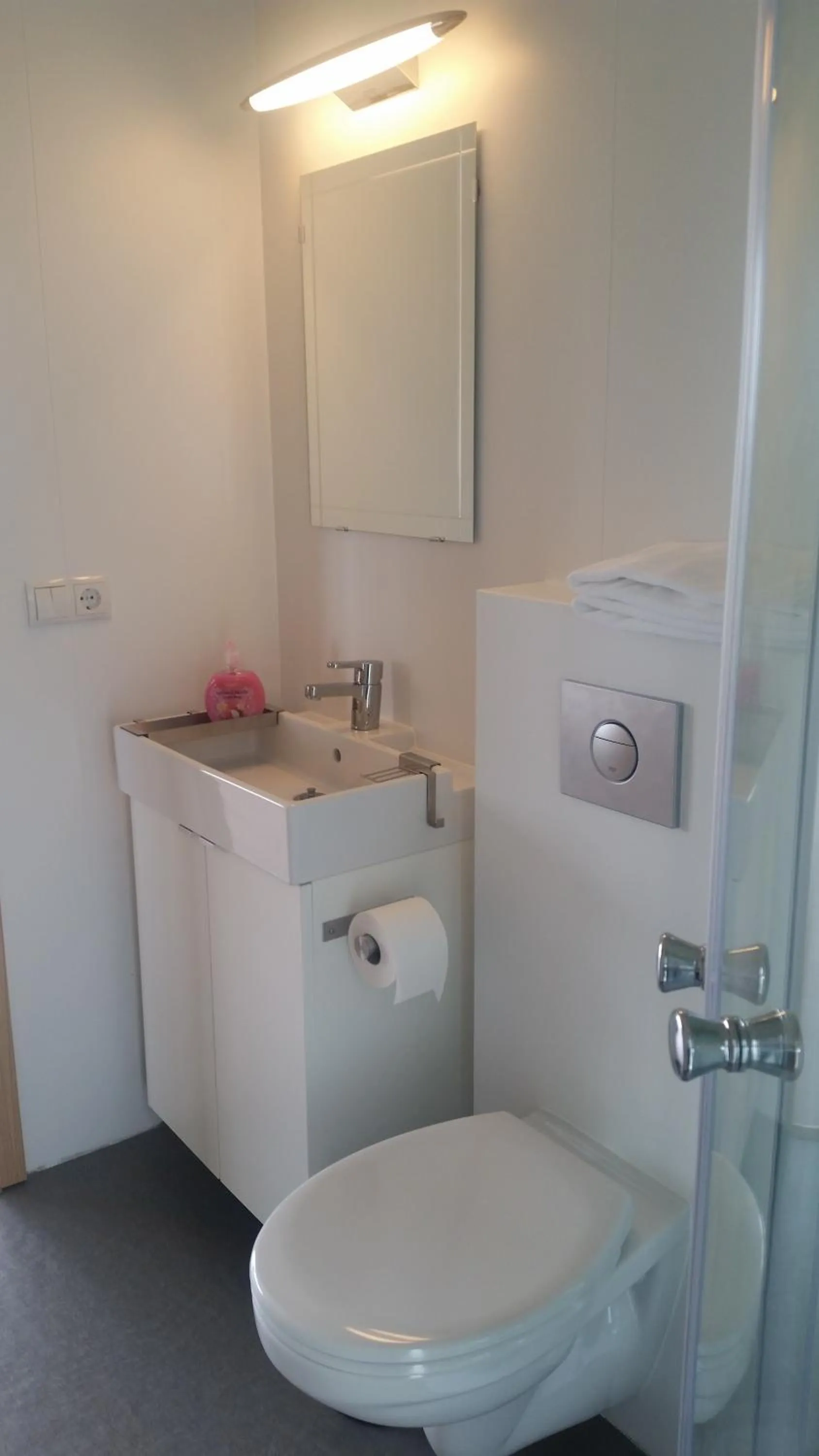 Bathroom in Krákhamar Apartments