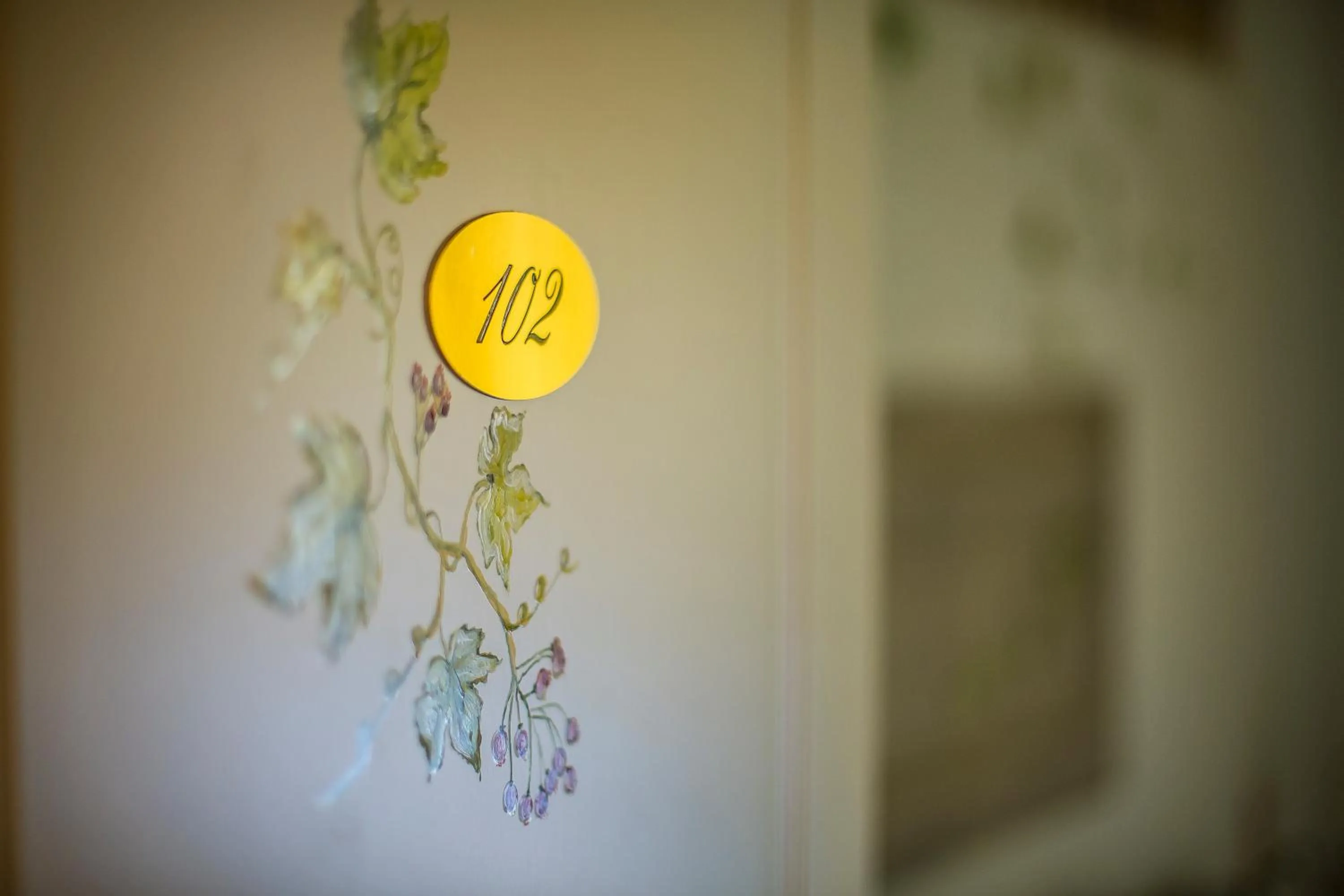 Decorative detail in Trastevere Royal Suite