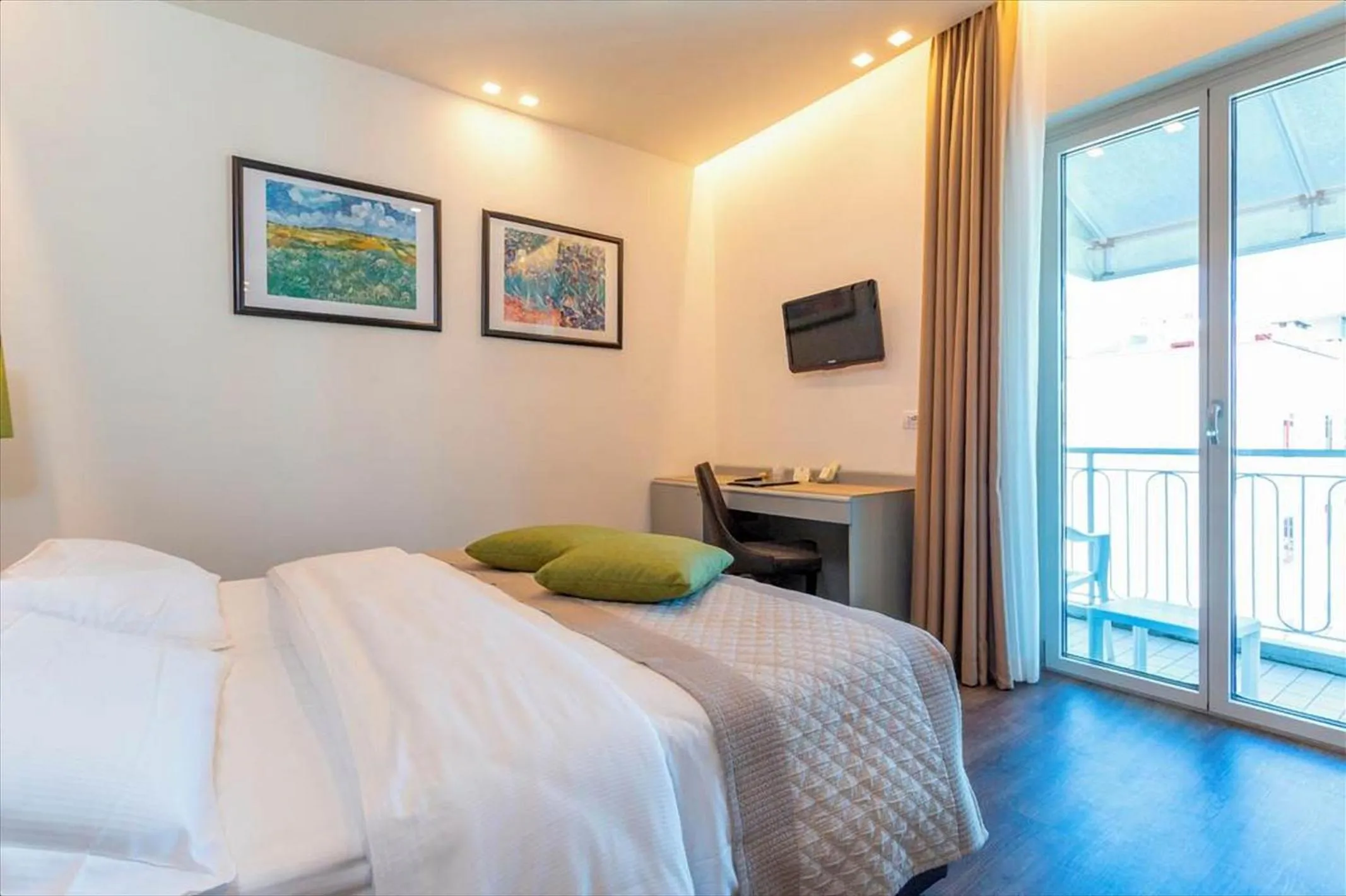 Bedroom, Bed in Hotel Principe Palace