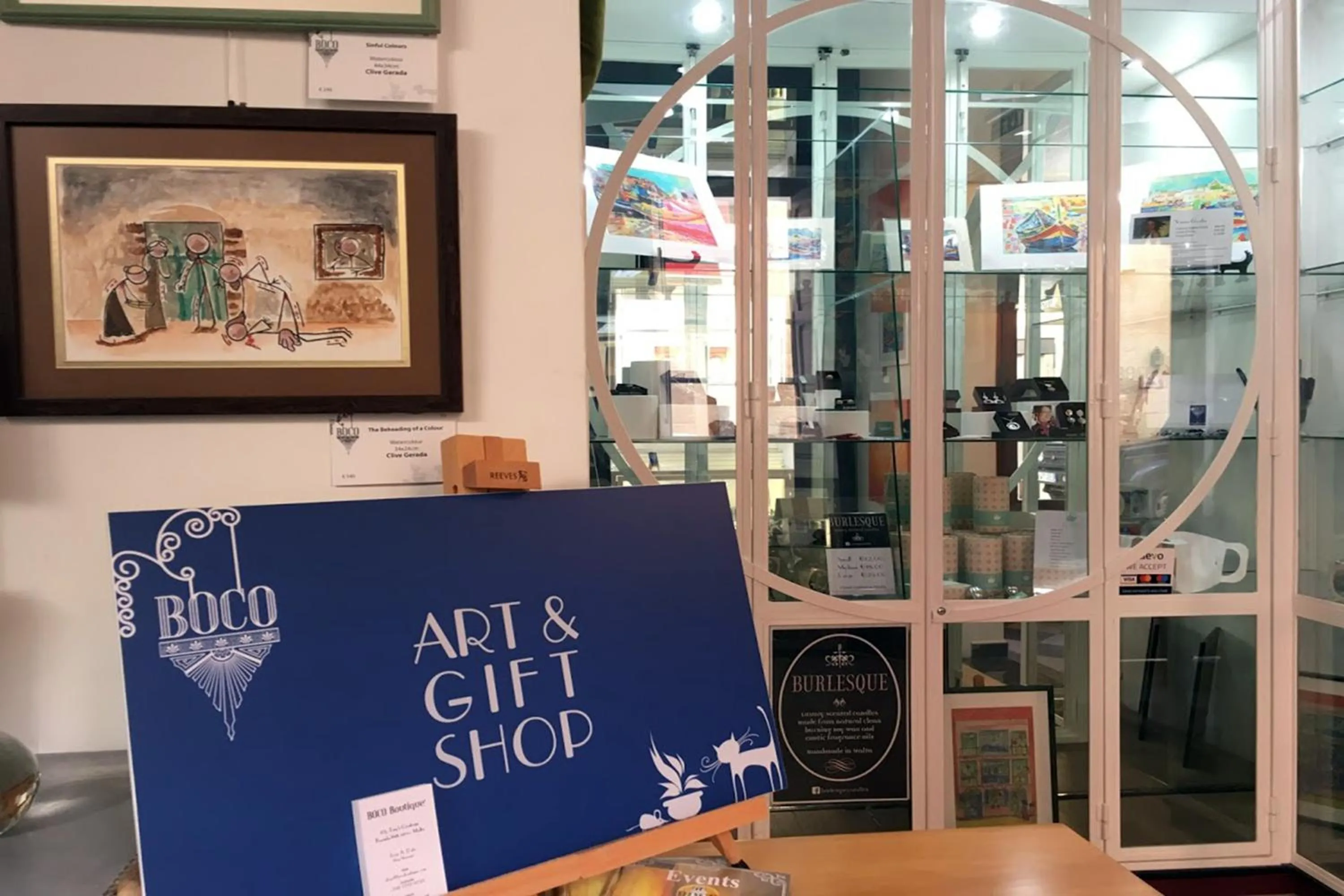 Shopping Area in BOCO Boutique Hotel