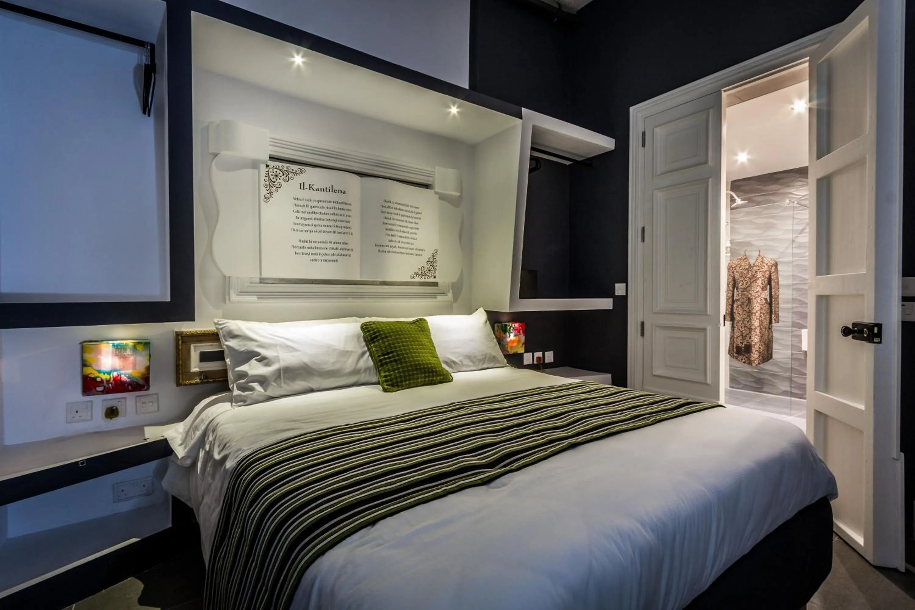 Bed in BOCO Boutique Hotel