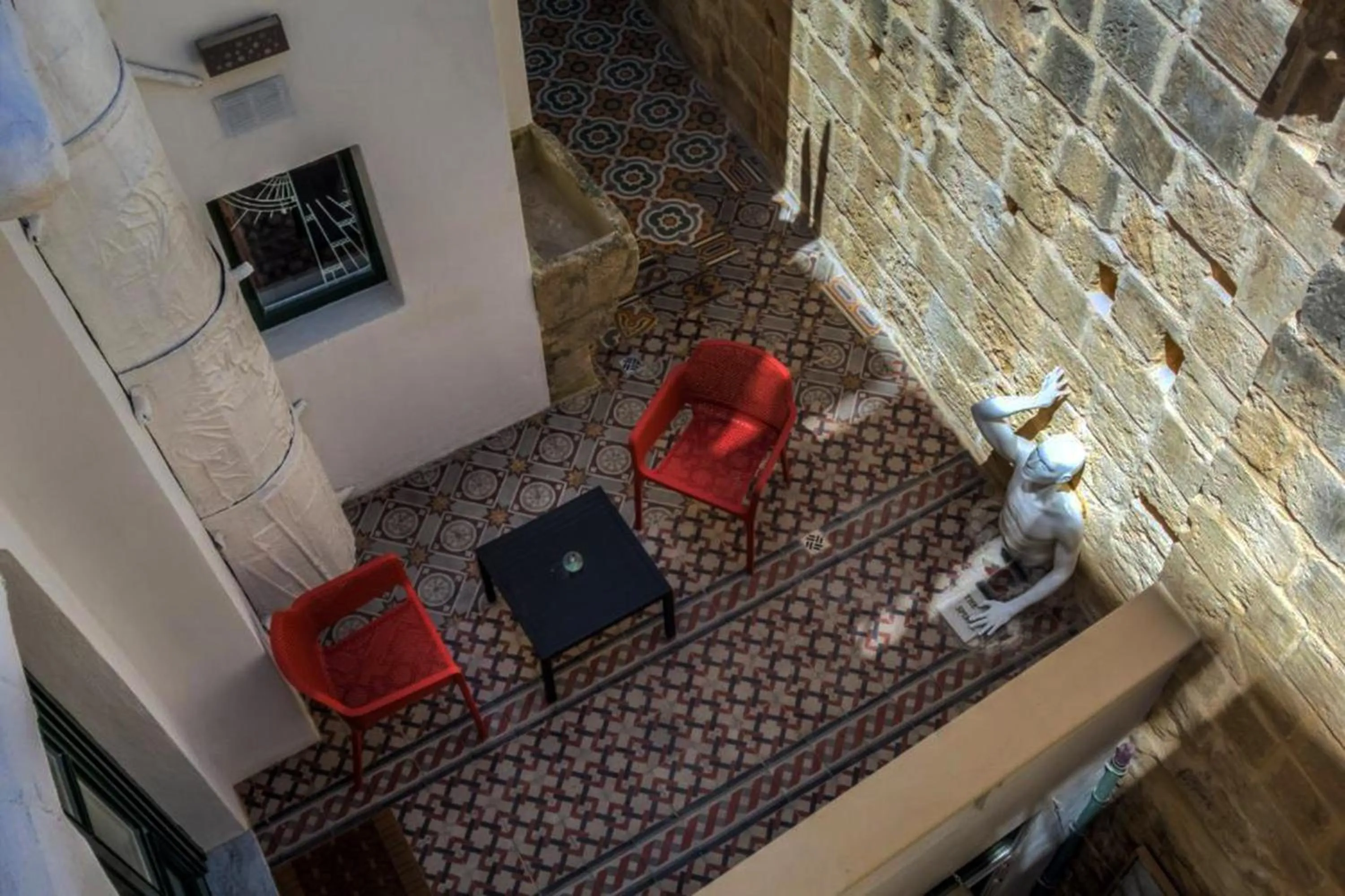 Patio in BOCO Boutique Hotel