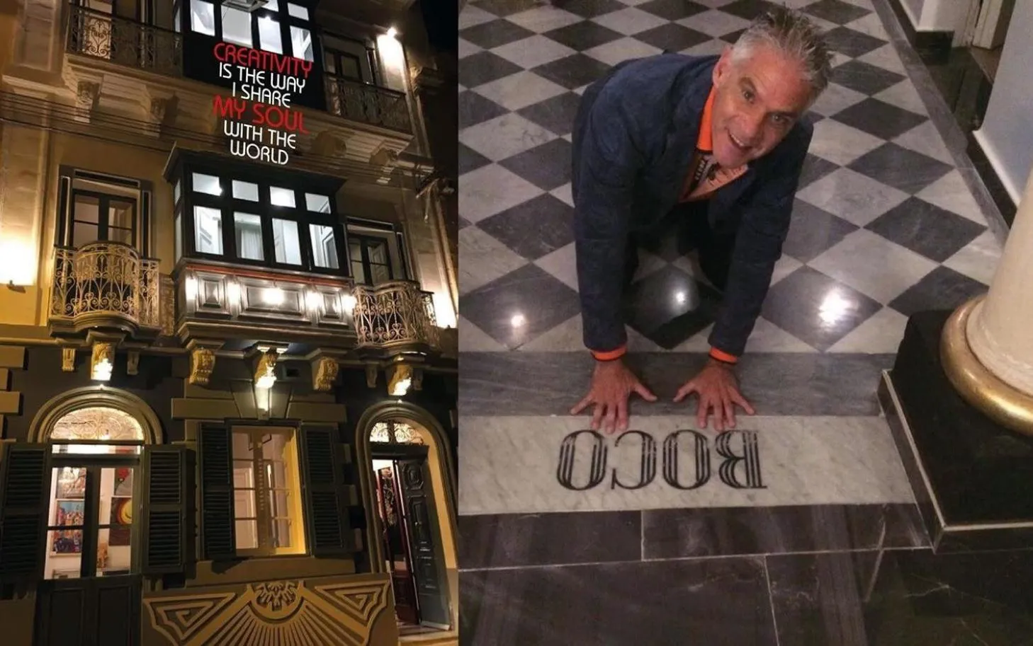 Facade/entrance in BOCO Boutique Hotel