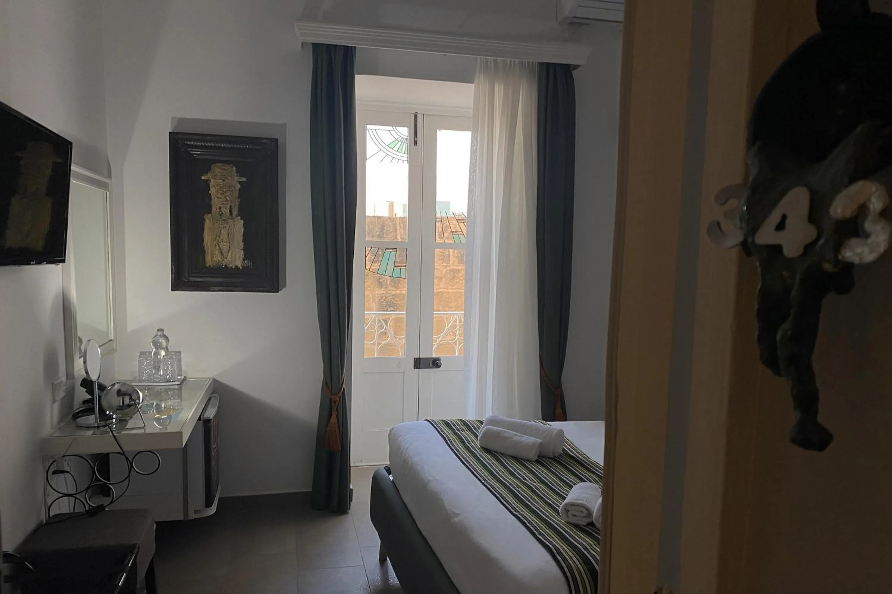 Balcony/Terrace, Bed in BOCO Boutique Hotel