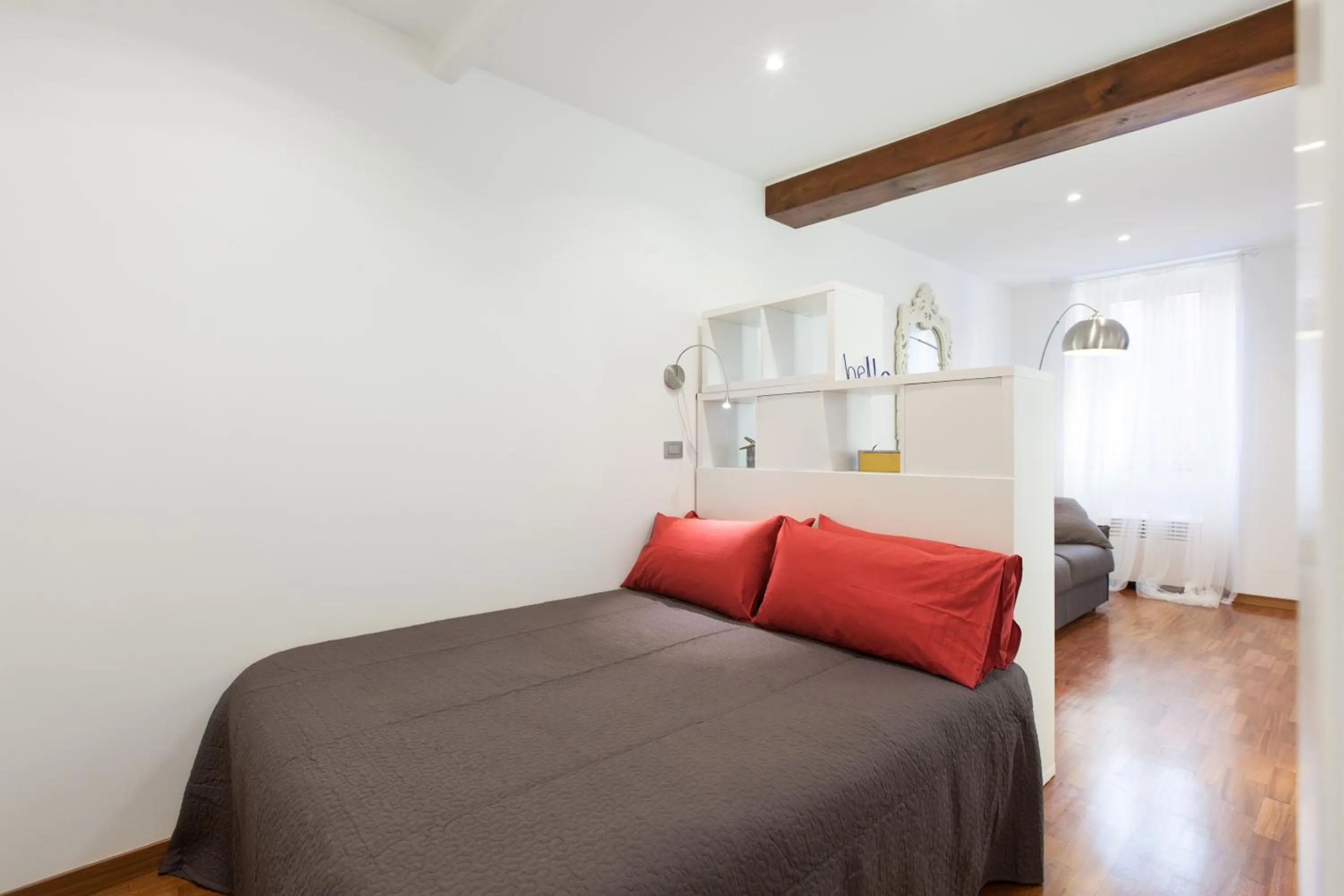 Bedroom, Bed in Urbana Lodge, Monti