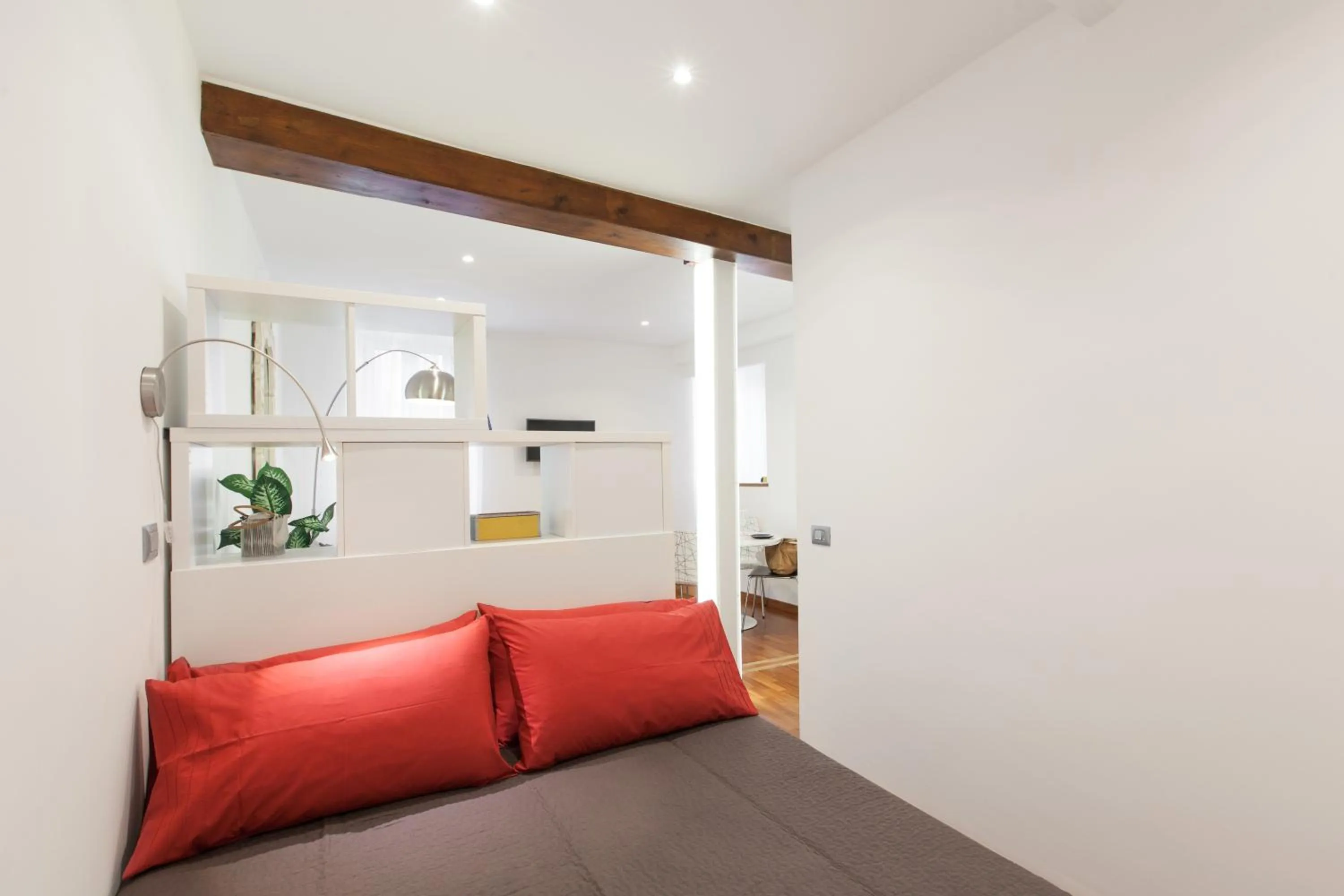 Bedroom, Bed in Urbana Lodge, Monti