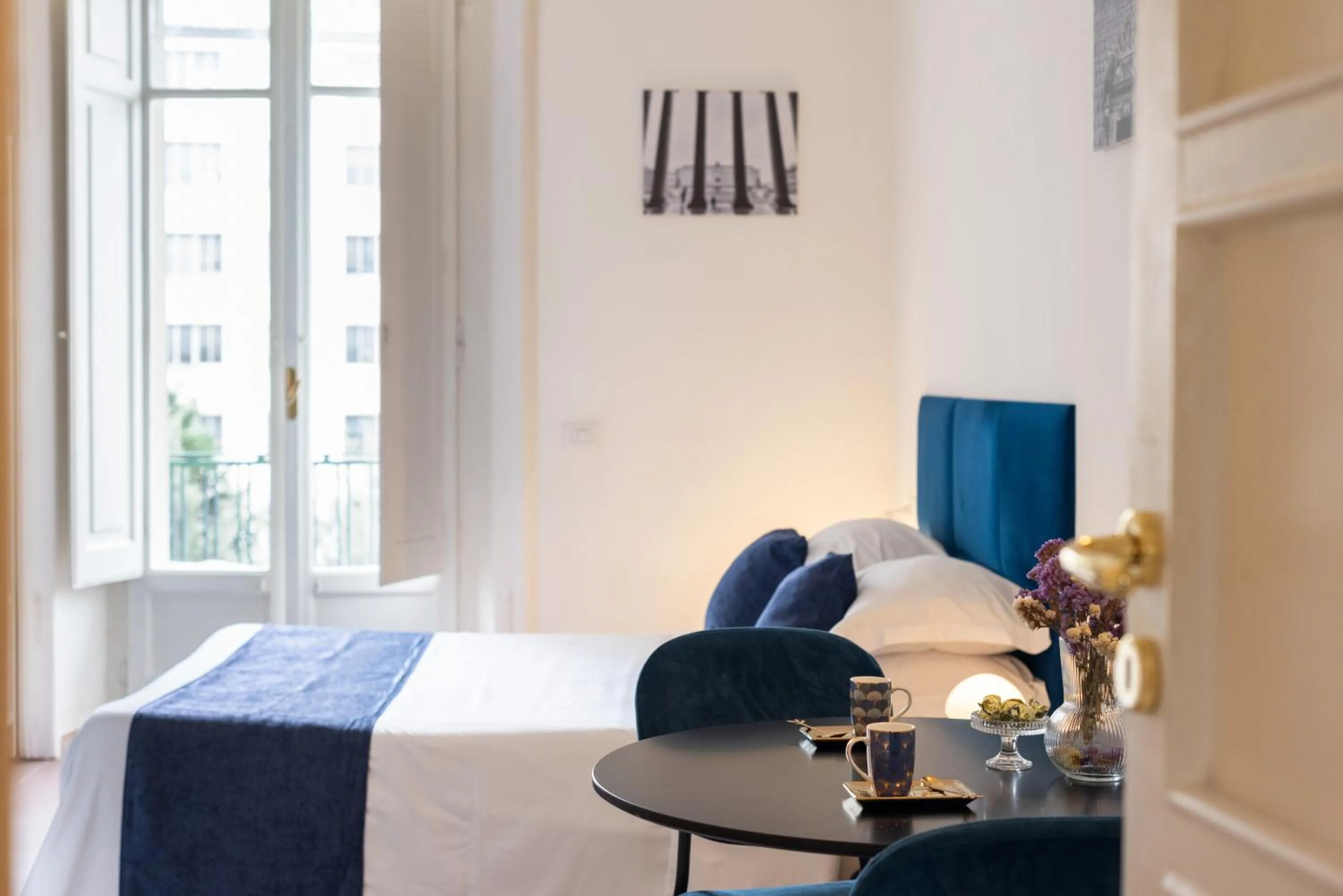 Bed in Una Notte al Museo