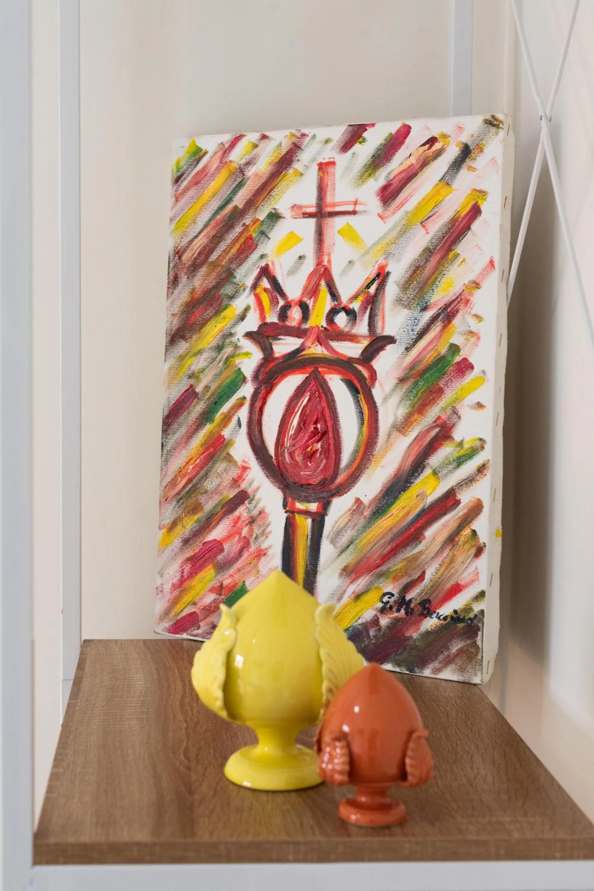 Decorative detail in Una Notte al Museo