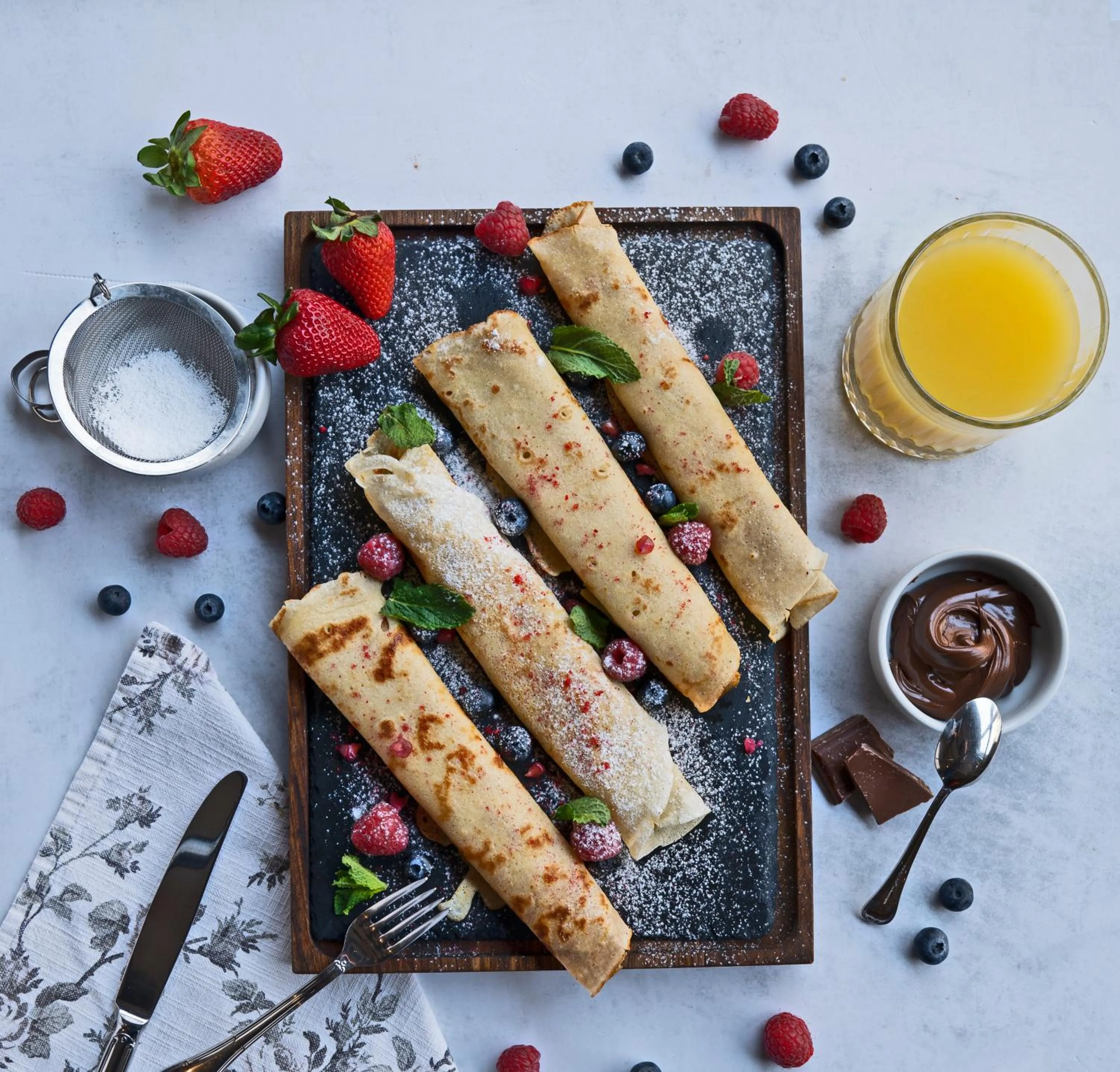 Breakfast in Caro Apartments & Rooms