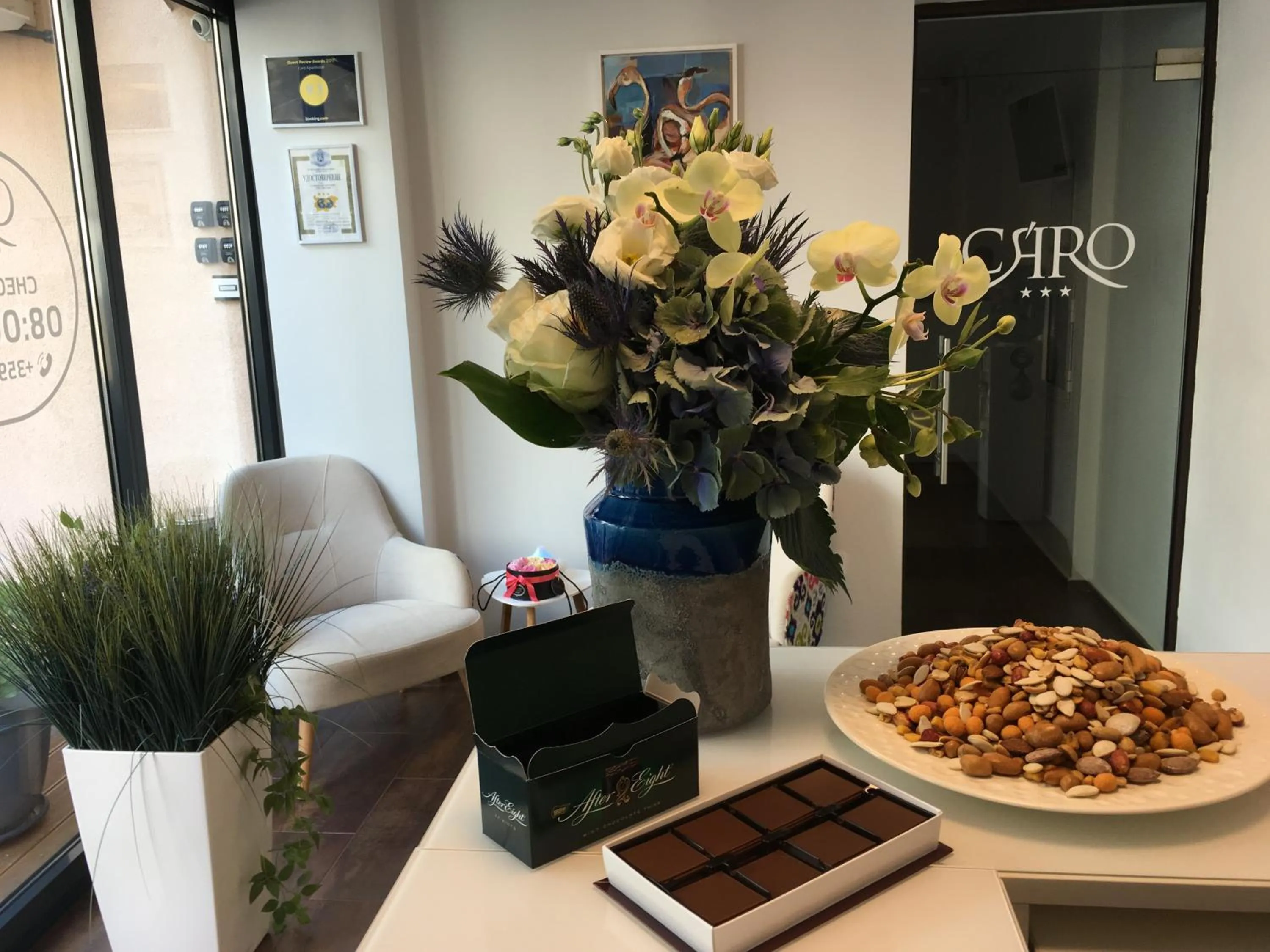 Facade/entrance in Caro Apartments & Rooms